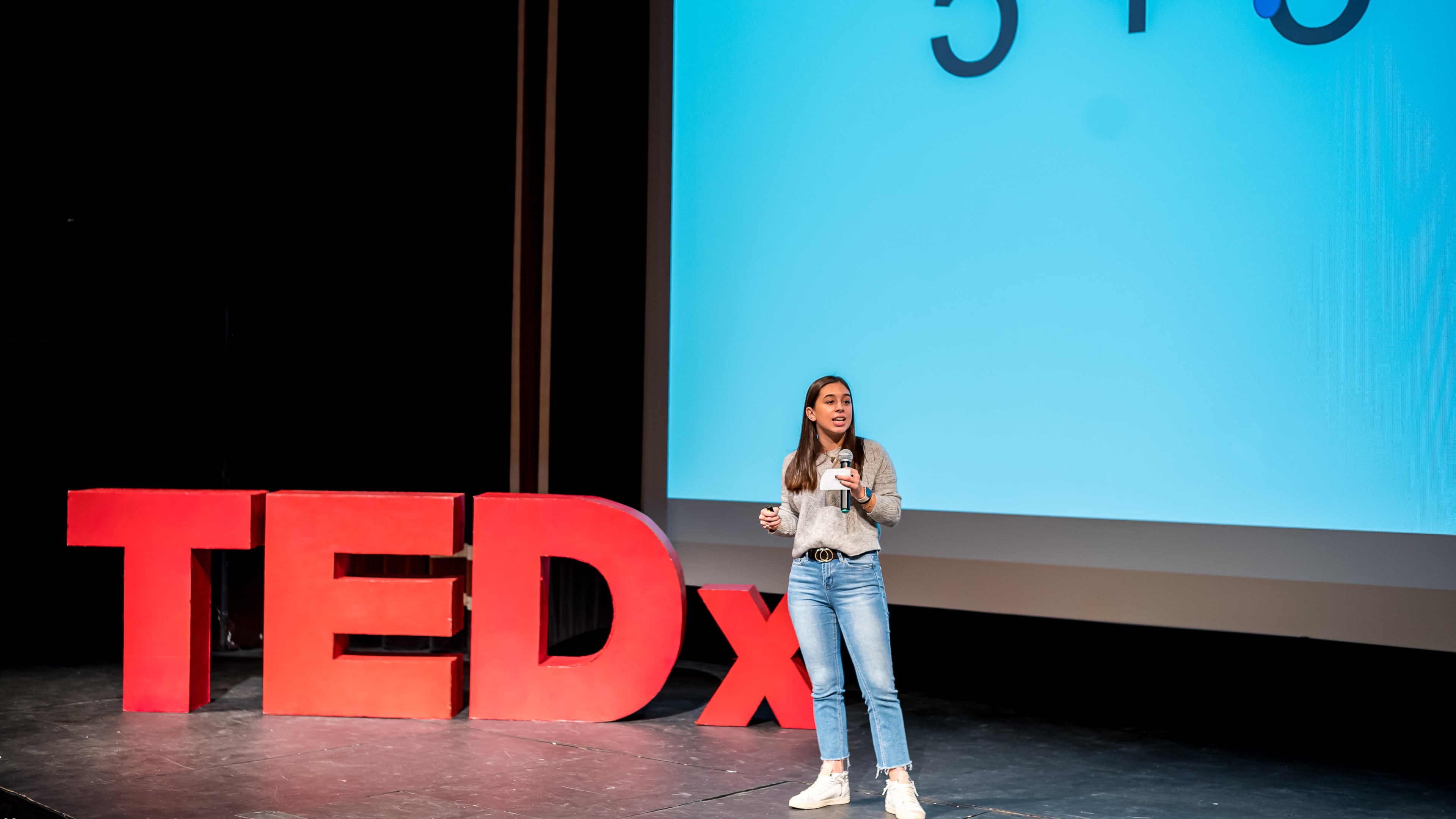 Pace Academy senior Camille Caton practiced for months to give a TEDx talk about her dyslexia.