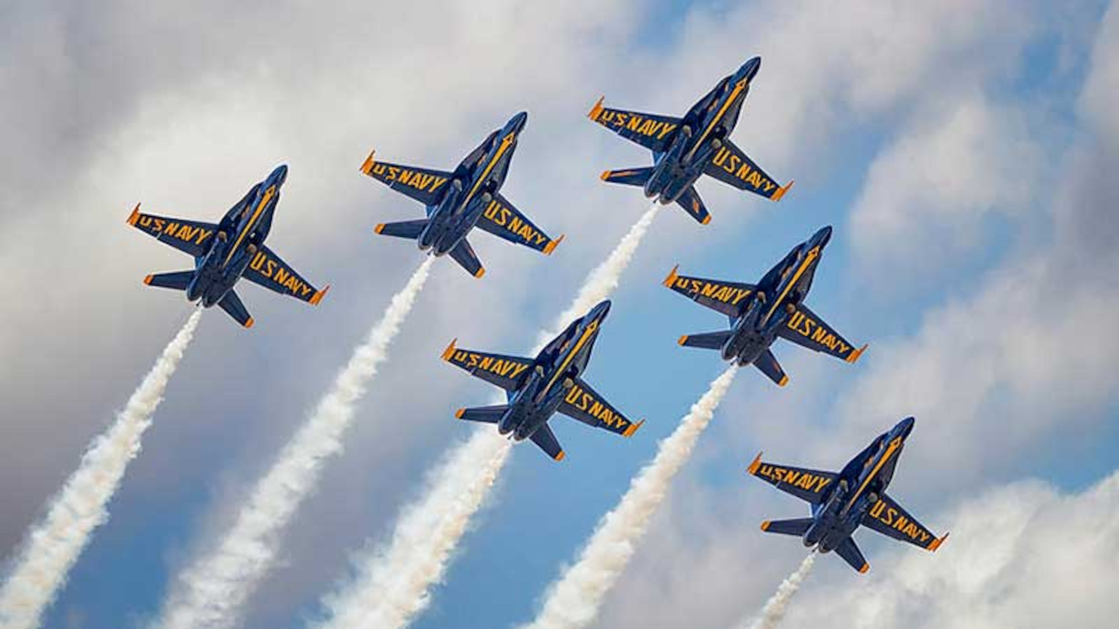 The U.S. Navy Blue Angels, pictured, and other military and civilian aircraft will perform at the Atlanta Regional Airport, Friday, Oct. 30, to Sunday, Nov. 1. (Courtesy of Air Show Atlanta)