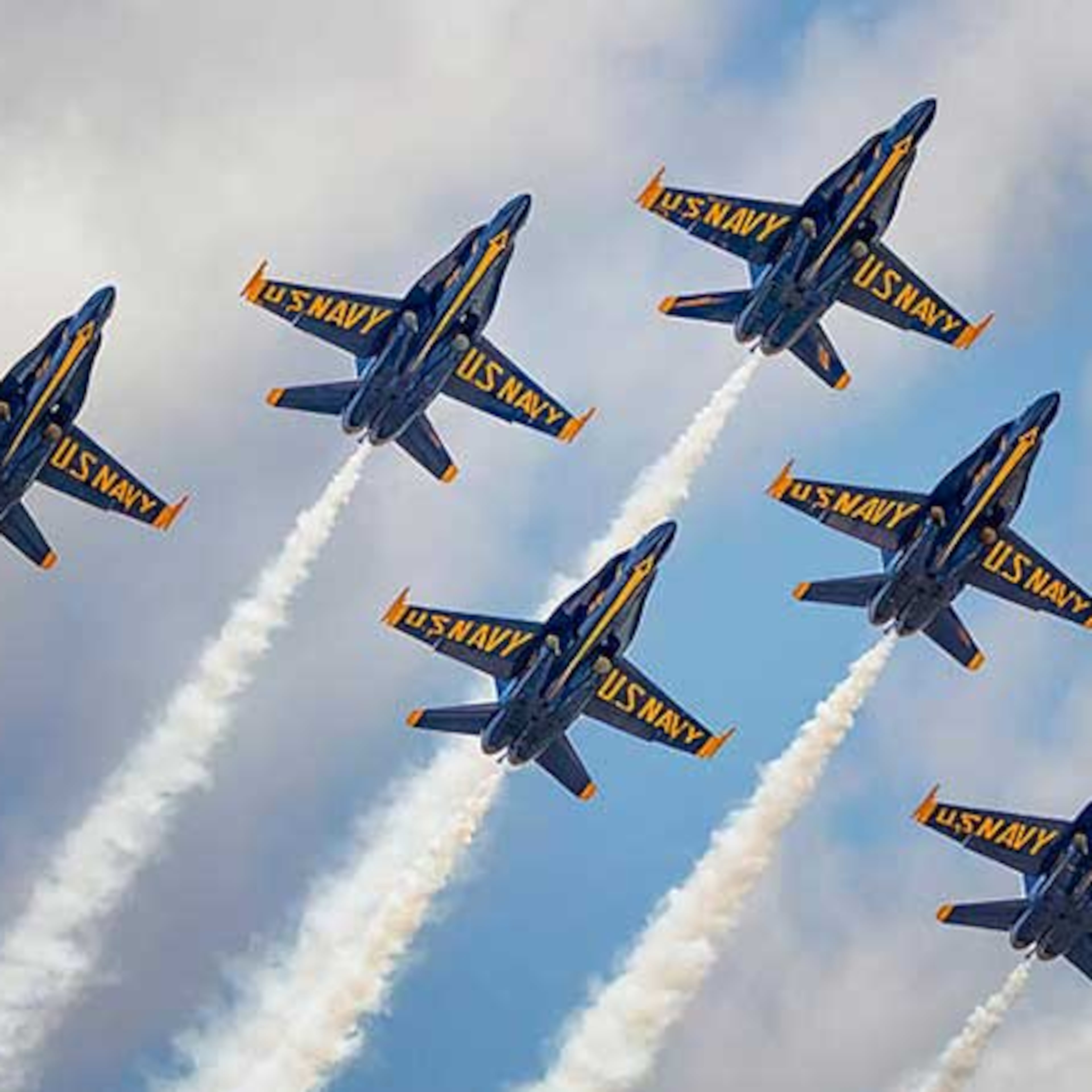 The U.S. Navy Blue Angels, pictured, and other military and civilian aircraft will perform at the Atlanta Regional Airport, Friday, Oct. 30, to Sunday, Nov. 1. (Courtesy of Air Show Atlanta)