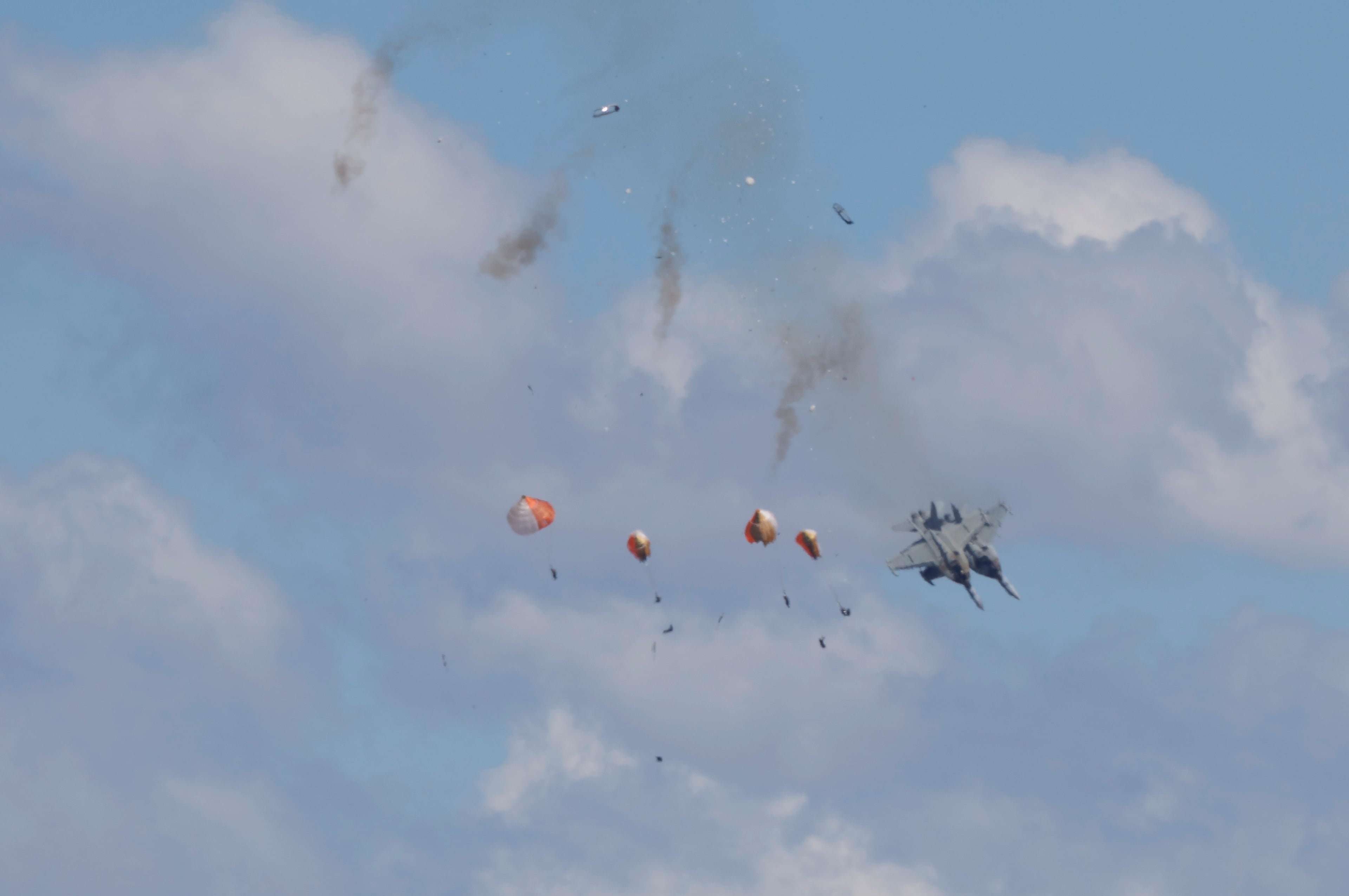Air Show Planes Collide