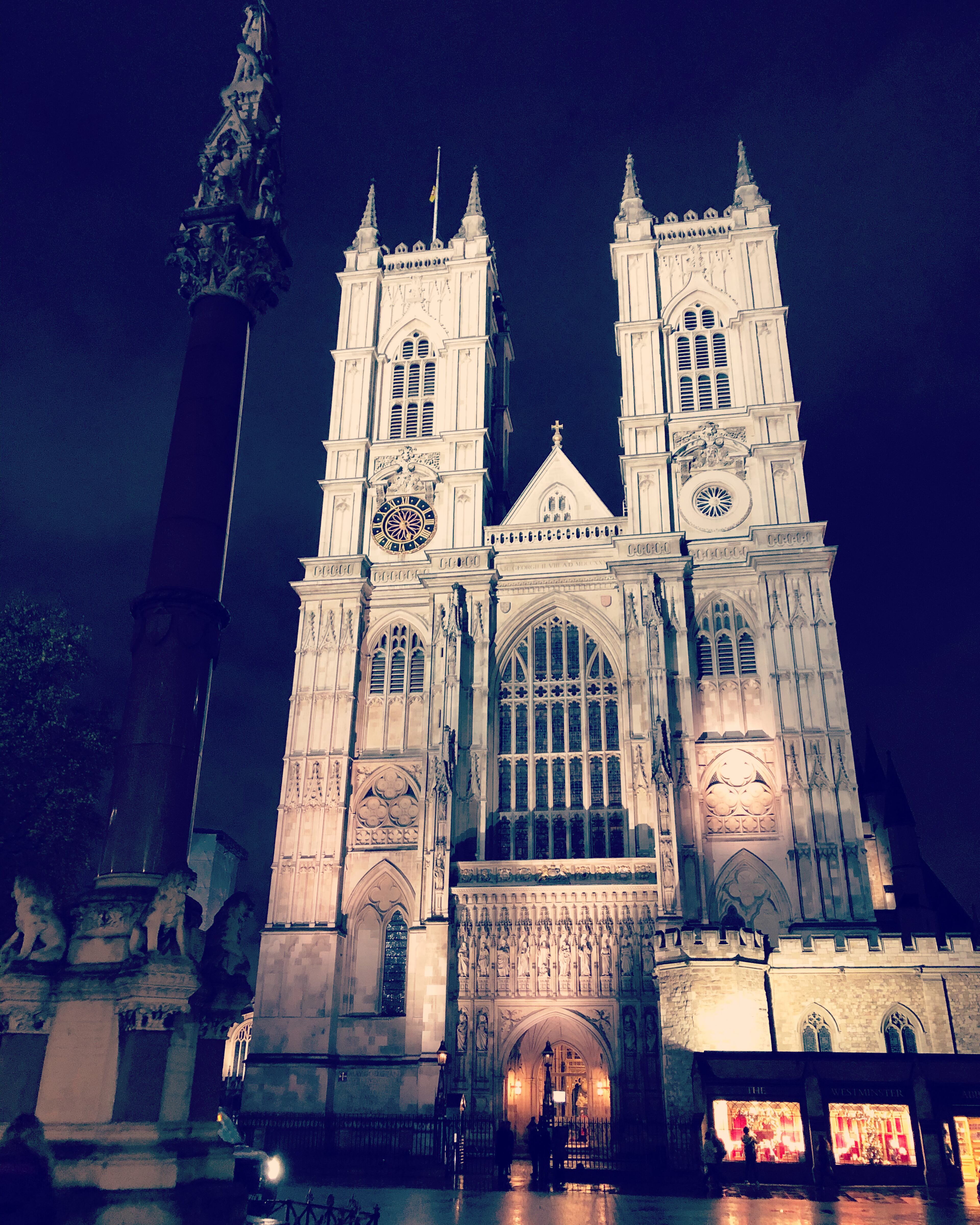 Kevin Maher sent a photo of Westminster Abbey he took on a trip to London over Thanksgiving. "As days were shorter, many of my photos were taken after dark," he wrote.