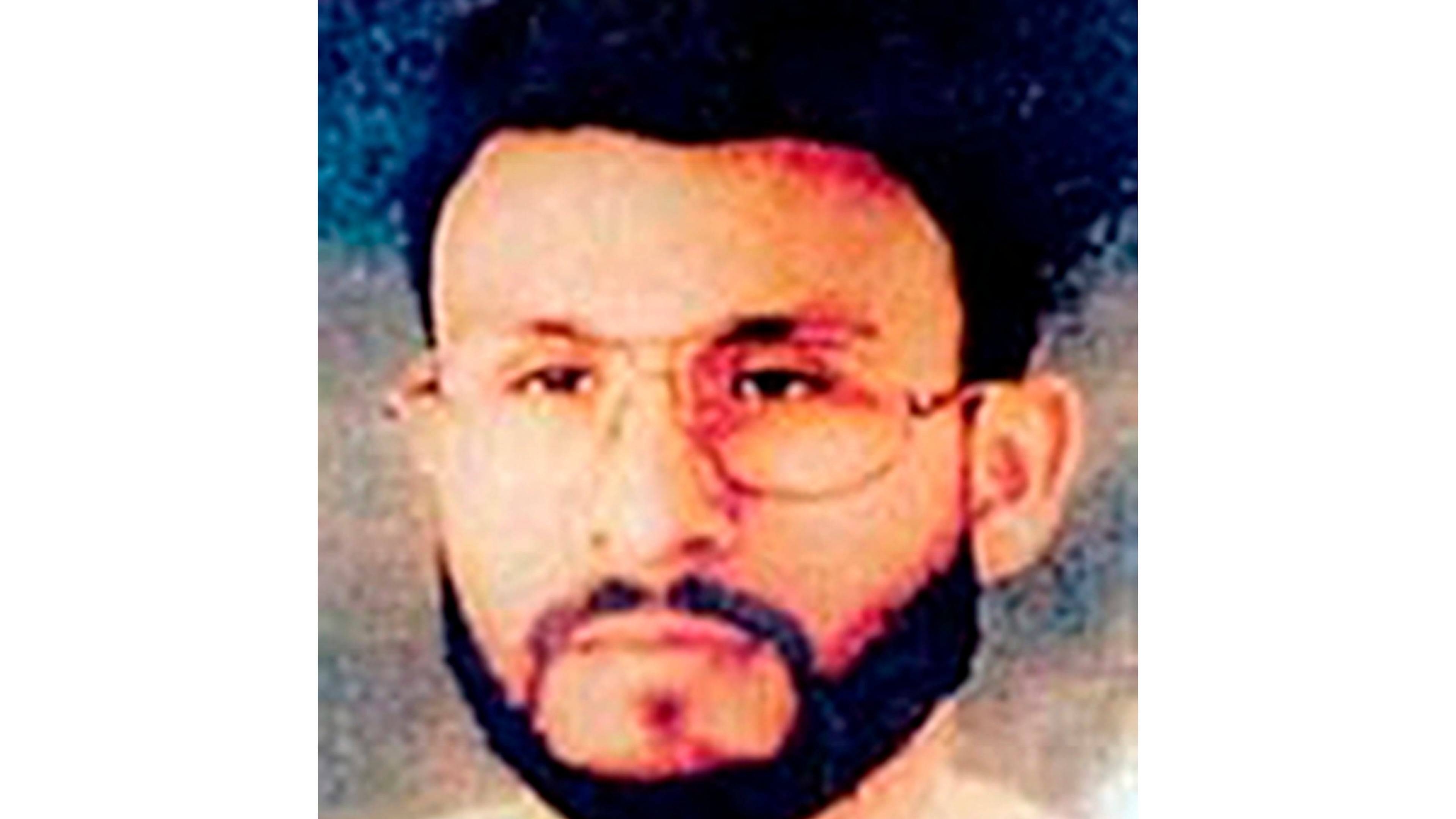 FILE - This undated file photo provided by U.S. Central Command, shows Abu Zubaydah, date and location unknown. (U.S. Central Command via AP, File)