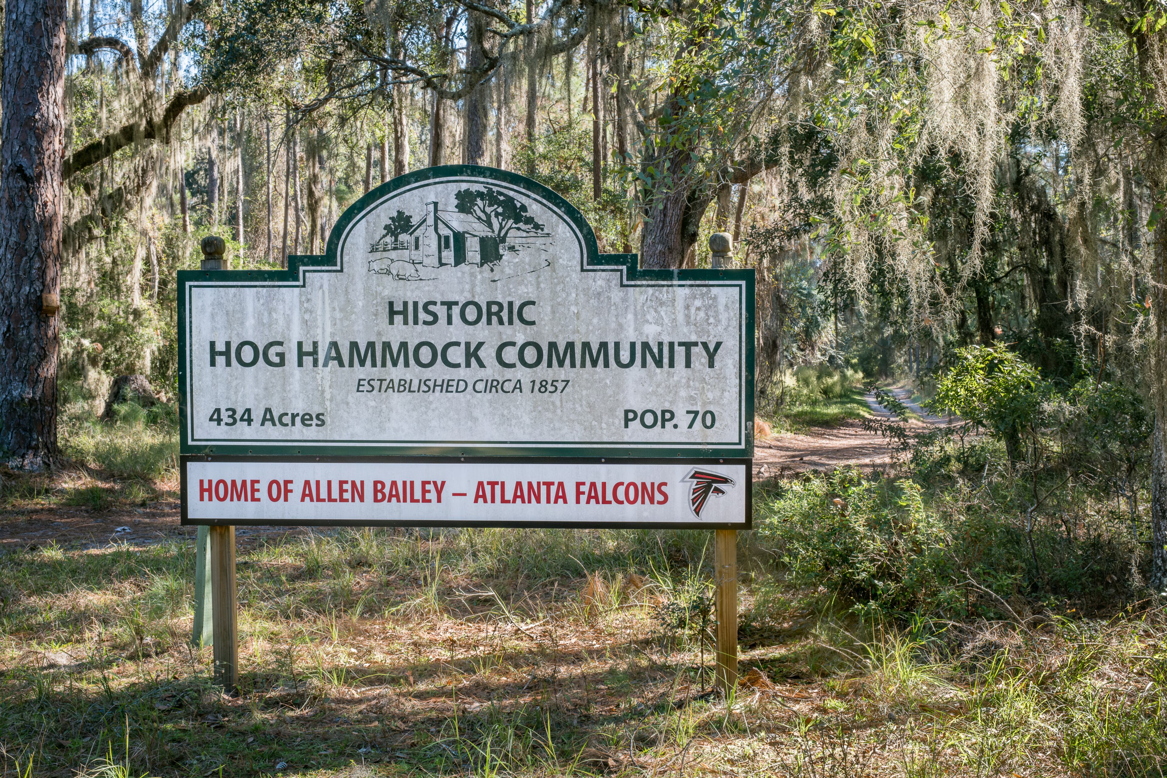 The Hog Hammock Community, Sapelo Island, GA, on November 16, 2024. Hog Hammock is a Gullah-Geechee community. (Justin Taylor for The Atlanta Journal-Constitution)