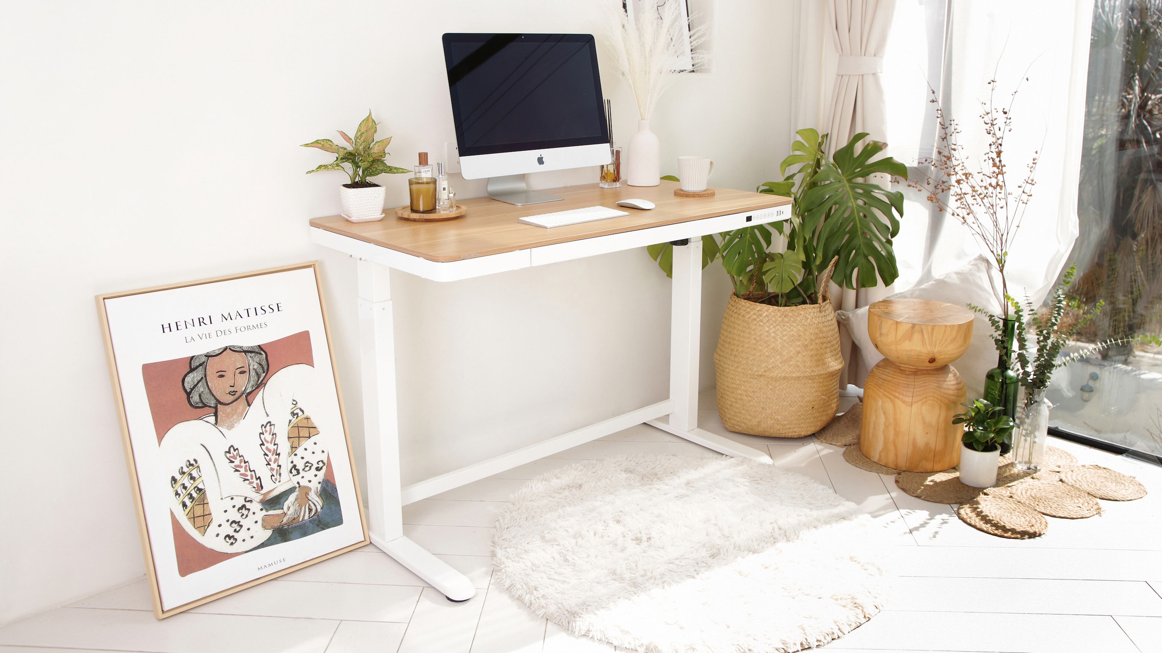 Update your work-from-home space with a standing desk with convenient features including USB charging ports and customizable height controls.
Courtesy of Flexispot