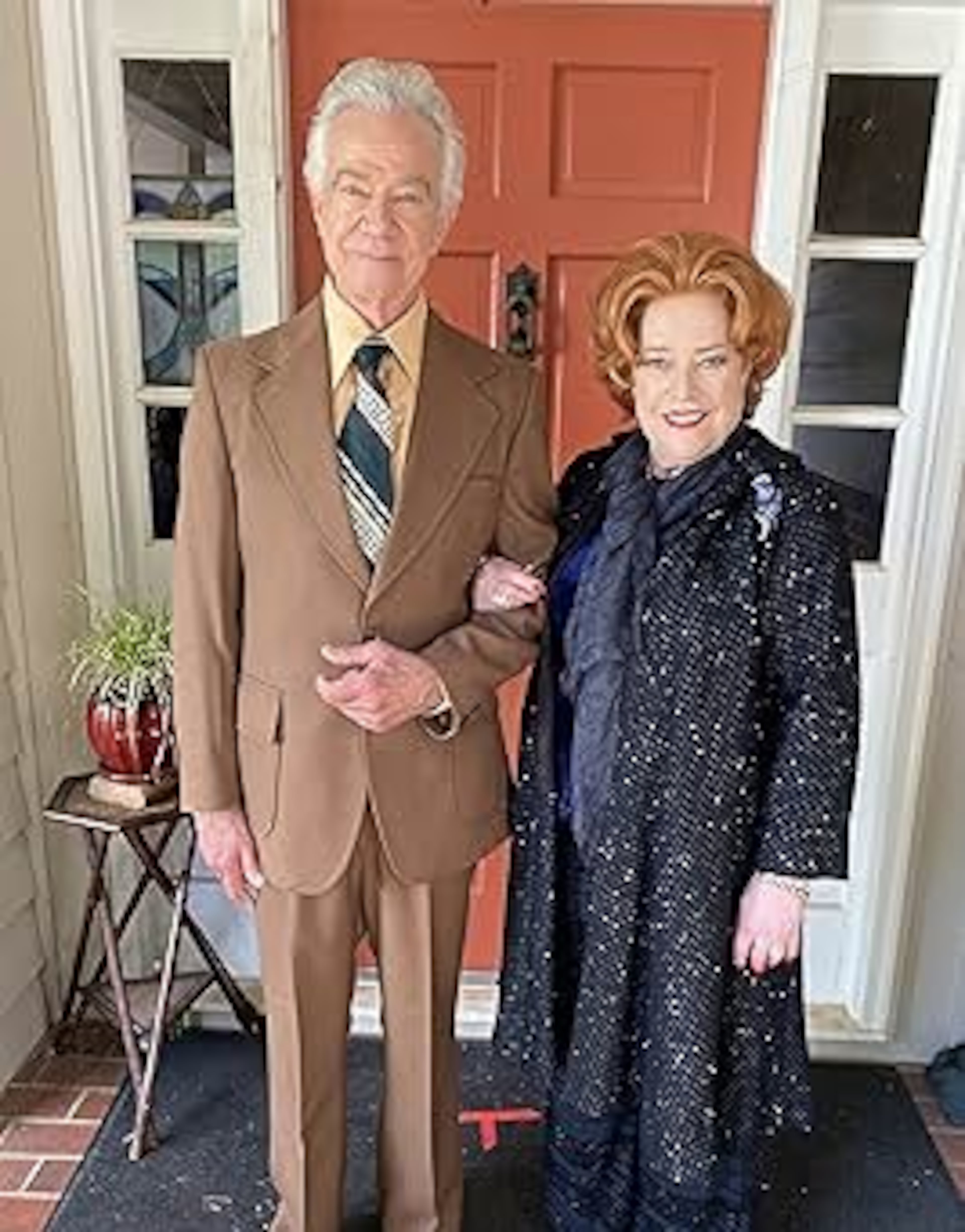 Wilbur Fitzgerald joins Kathy Bates in the 2023 film "Are You There God? It's Me, Margaret," which was shot in North Carolina. (Courtesy)
