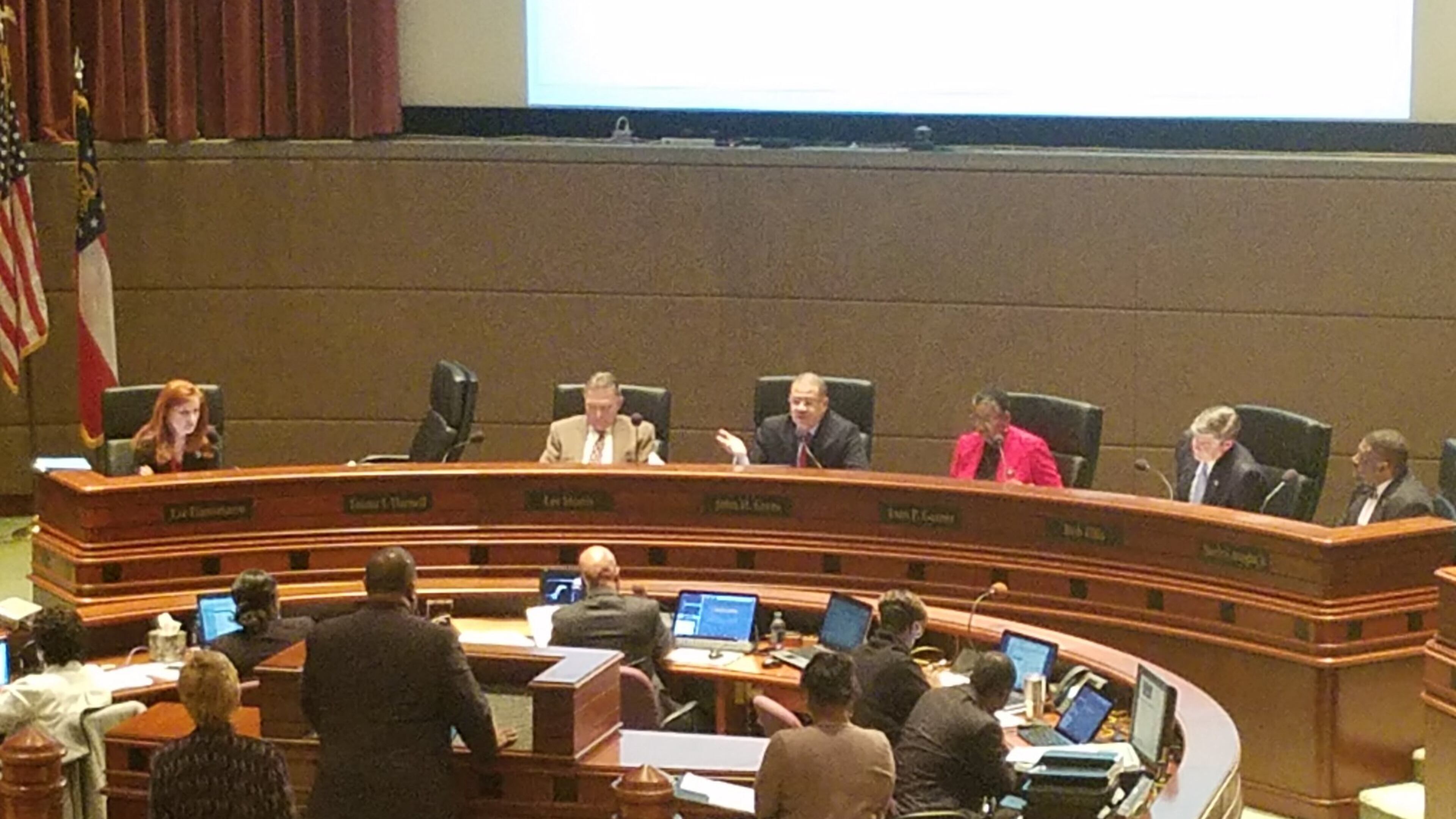 Fulton County Commissioners approved their 2017 budget this month. ARIELLE KASS/AJC FILE PHOTO