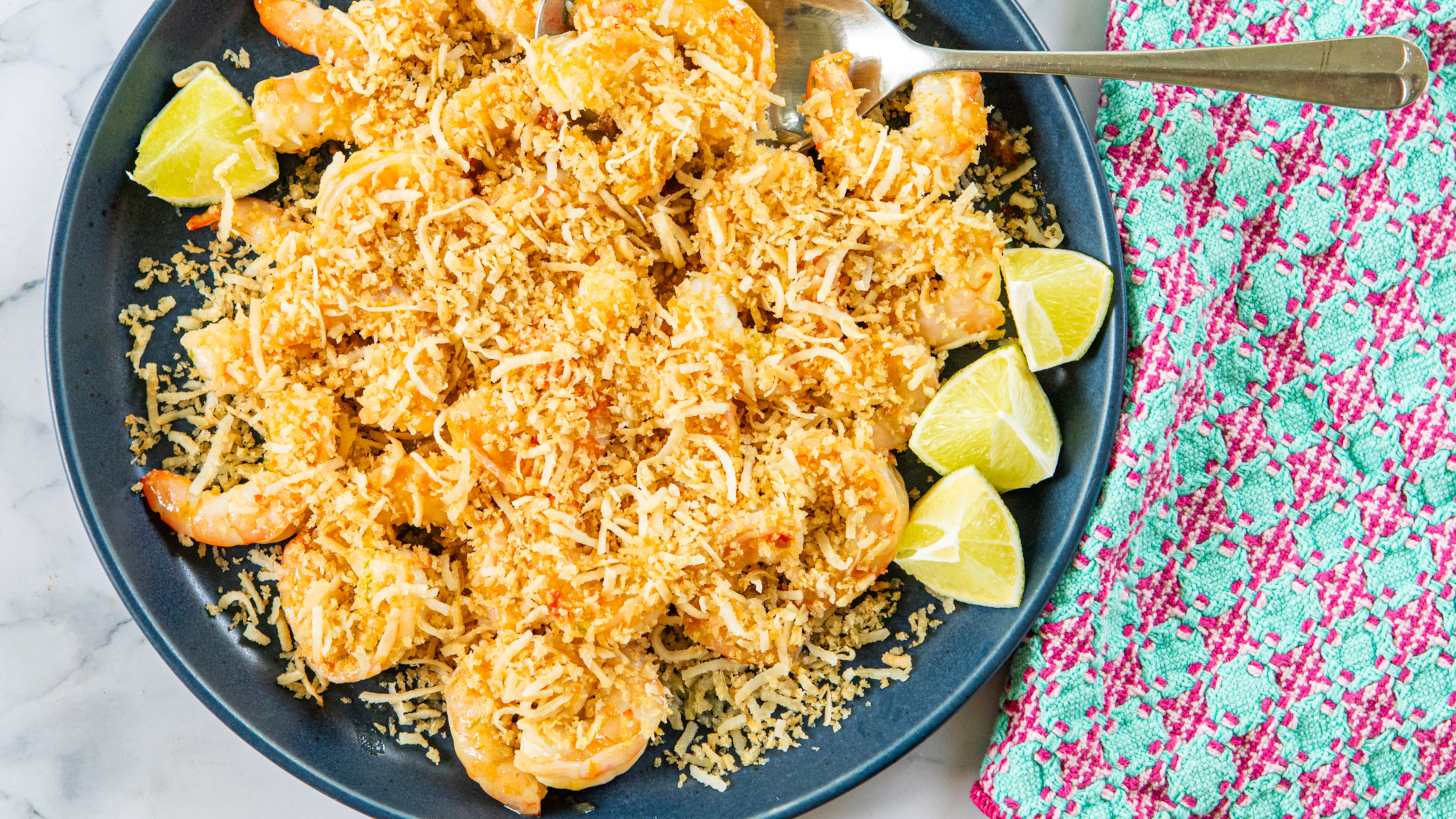 Cheater Coconut Shrimp can be made quickly for a weeknight treat. (Aaliyah Man for the AJC/food styling by Kate Williams)