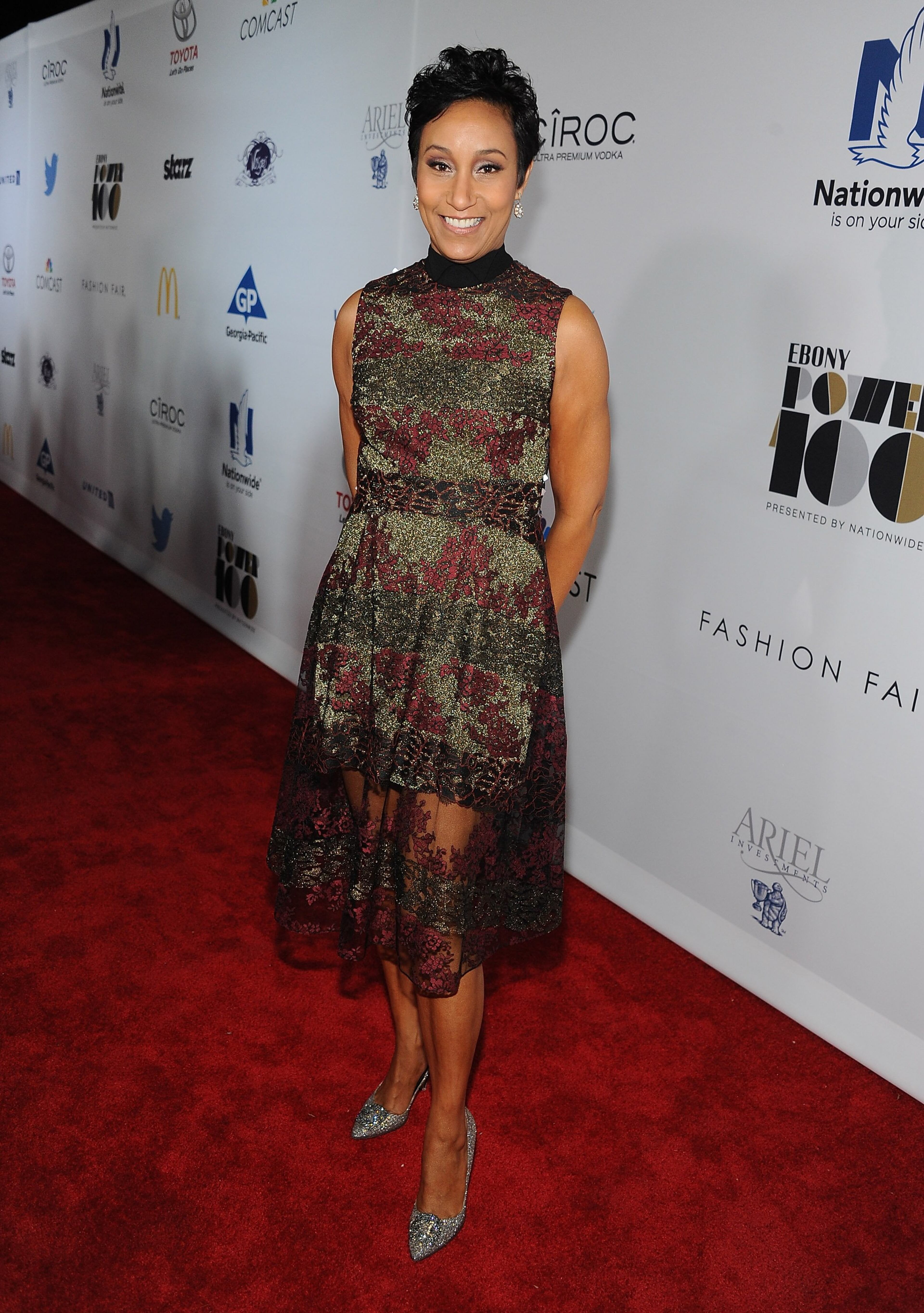 Chief Executive Officer of Johnson Publishing Company Desiree Rogers attends the 2014 Ebony Power 100 List event at Avalon on November 19, 2014 in Hollywood, California. (Photo by Angela Weiss/Getty Images)