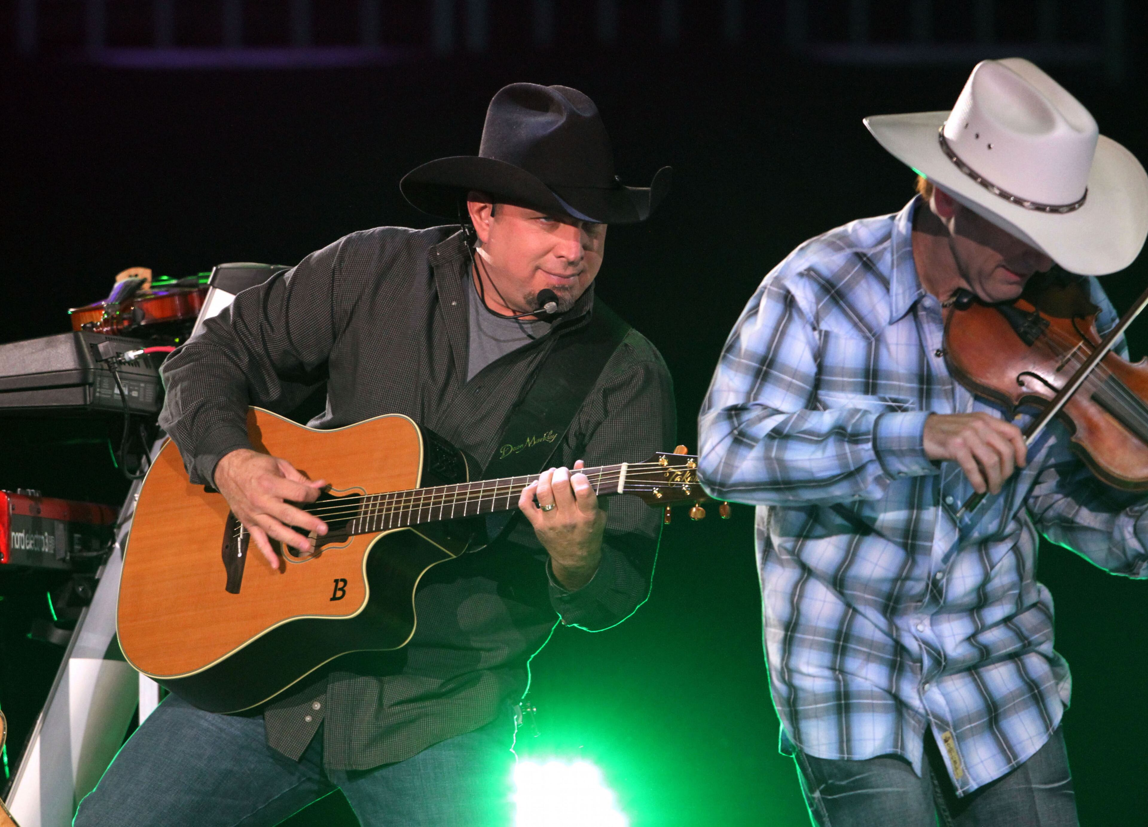 Legendary country singer-songwriter-guitarist Garth Brooks played the first of seven sold out shows Friday evening at Philips Arena. Robb D. Cohen/RobbsPhotos.com