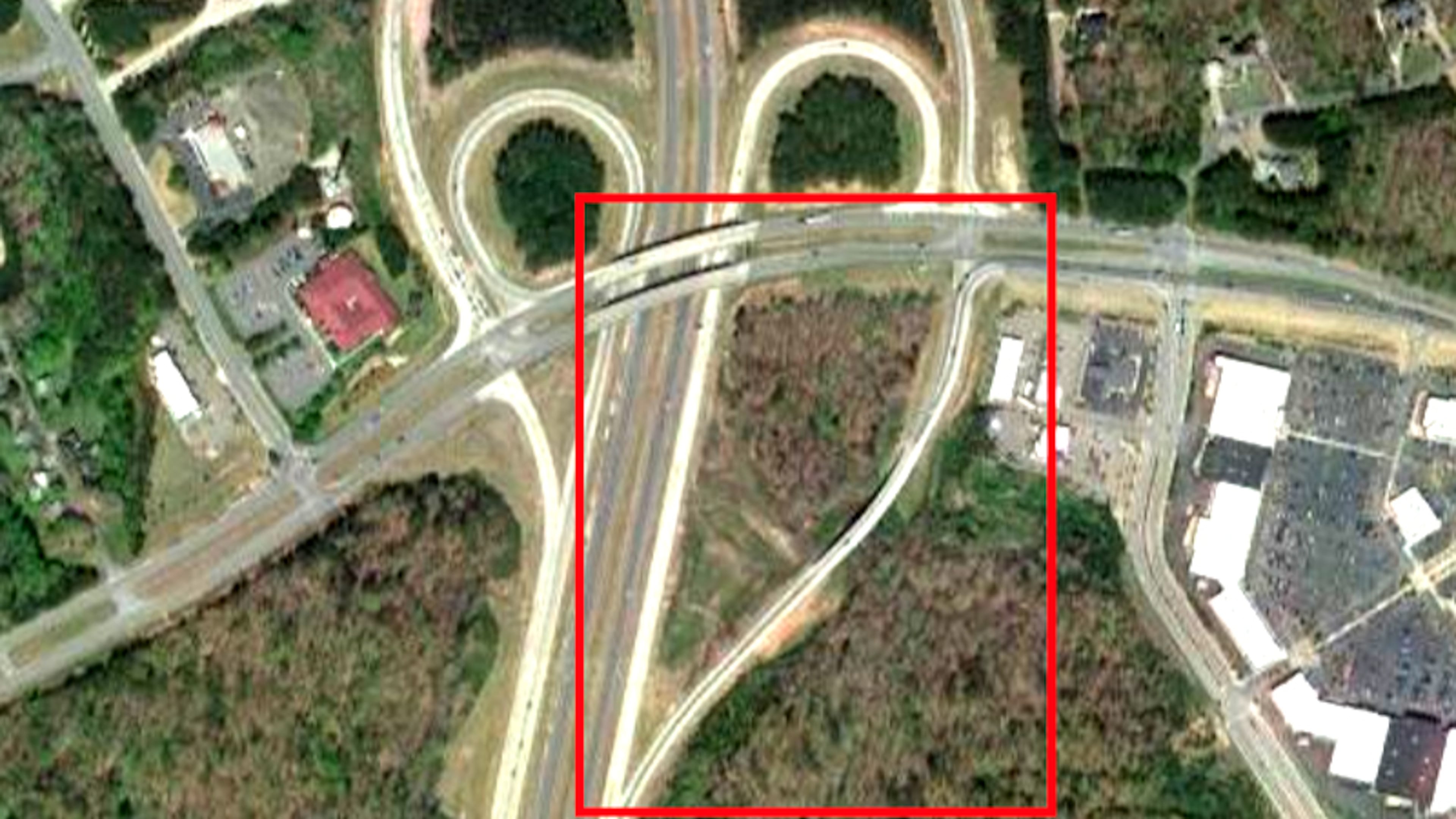 A new right-turn lane off the exit from northbound I-575 to Cumming Highway (Ga. 20) in Canton is intended to speed traffic to Northside Hospital Cherokee. GEORGIA DEPARTMENT OF TRANSPORTATION