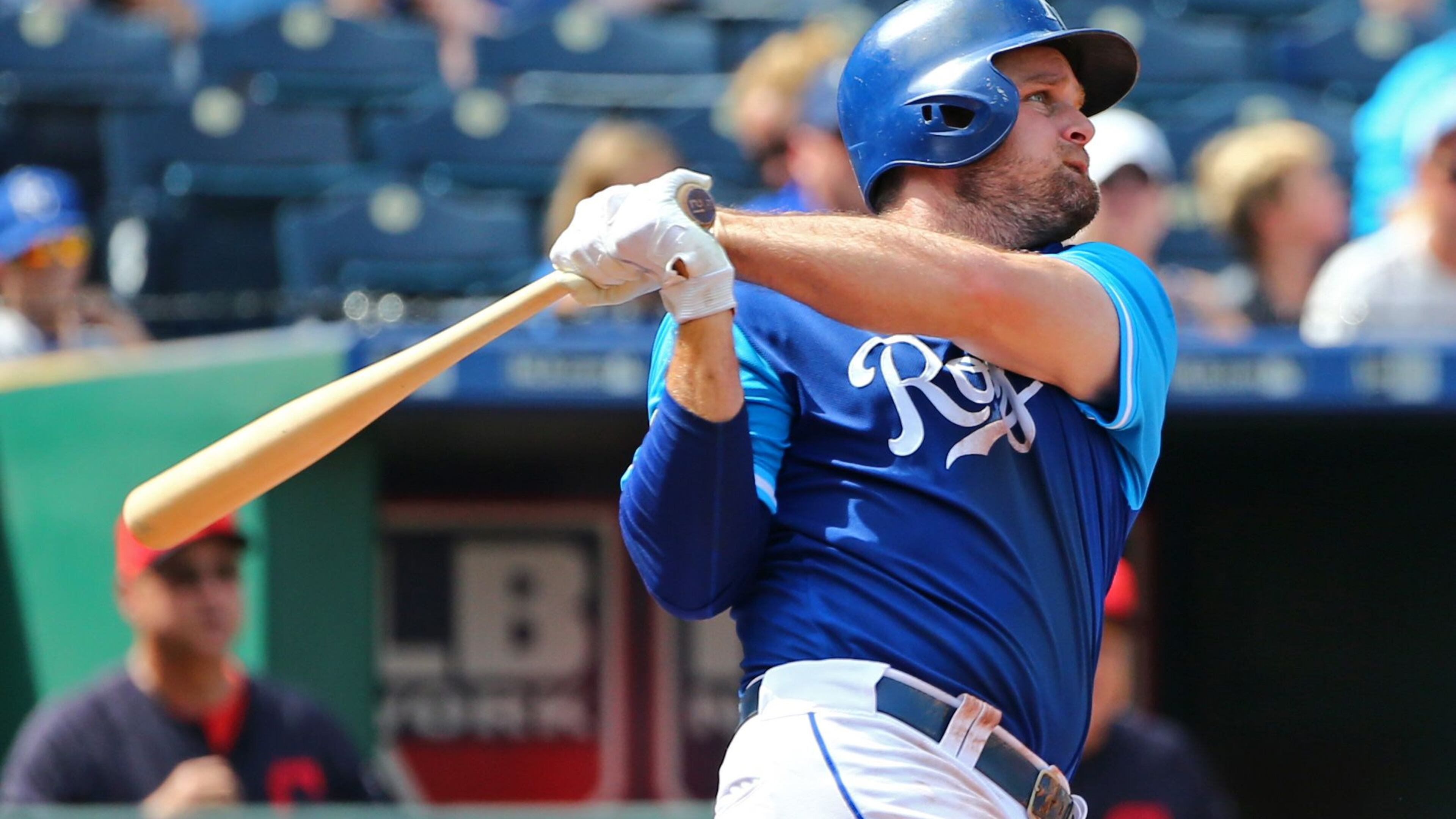 Lucas Duda was dealt by Kansas City to the Braves.