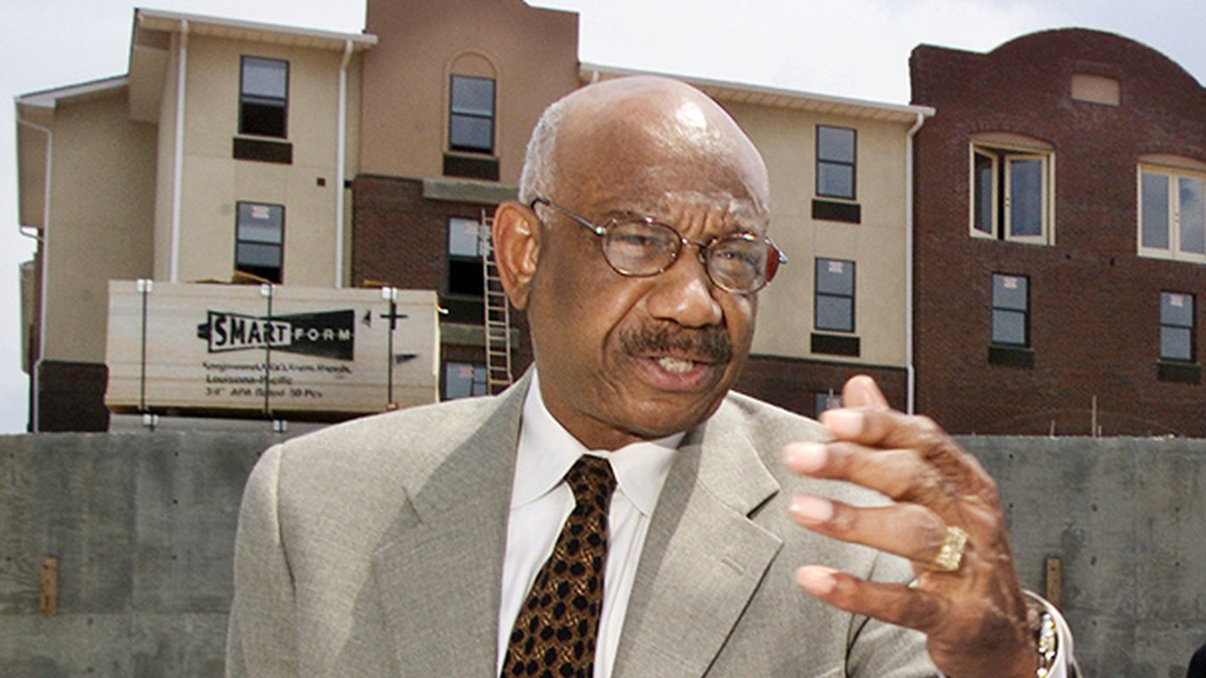 Herman J. Russell was a prominent businessman who left his mark on the Atlanta skyline. CONTRIBUTED