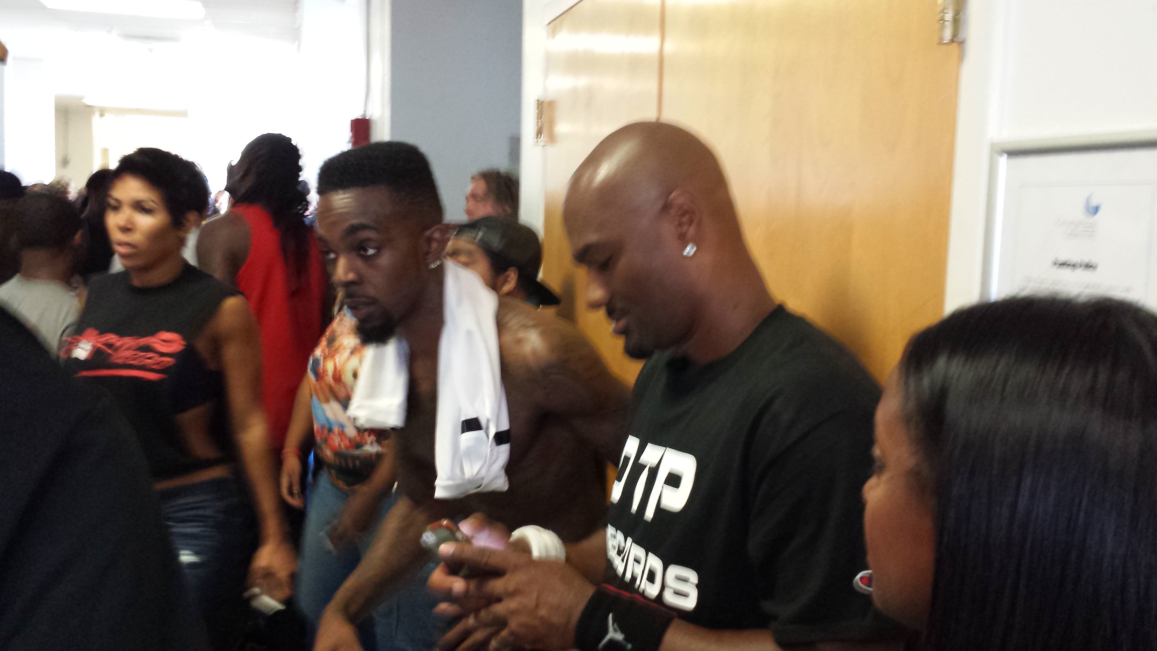 The two celebs greeted each other in a show of sportsmanship after the game. Dash and Team DTP defeated Big Tigger and Team YMCMB by a narrow margin in overtime. The two exchanged contact information during this interaction as well.