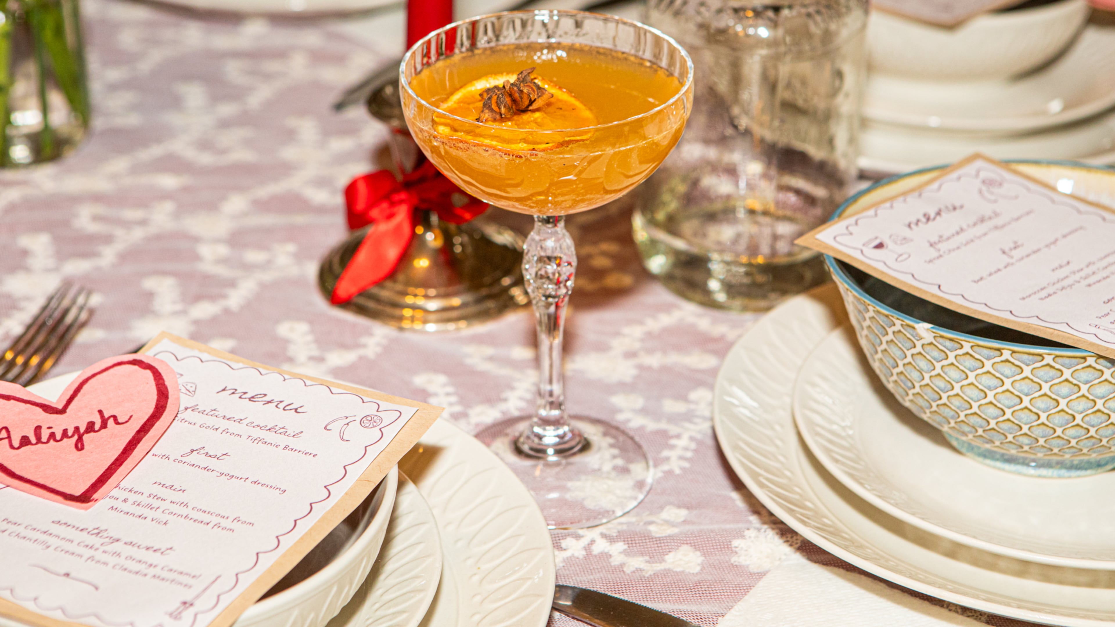 This Citrus Gold cocktail, created by master mixologist Tiffanie Barriere, is delicious, but not the definitive Atlanta cocktail. (Aaliyah Man for the AJC)