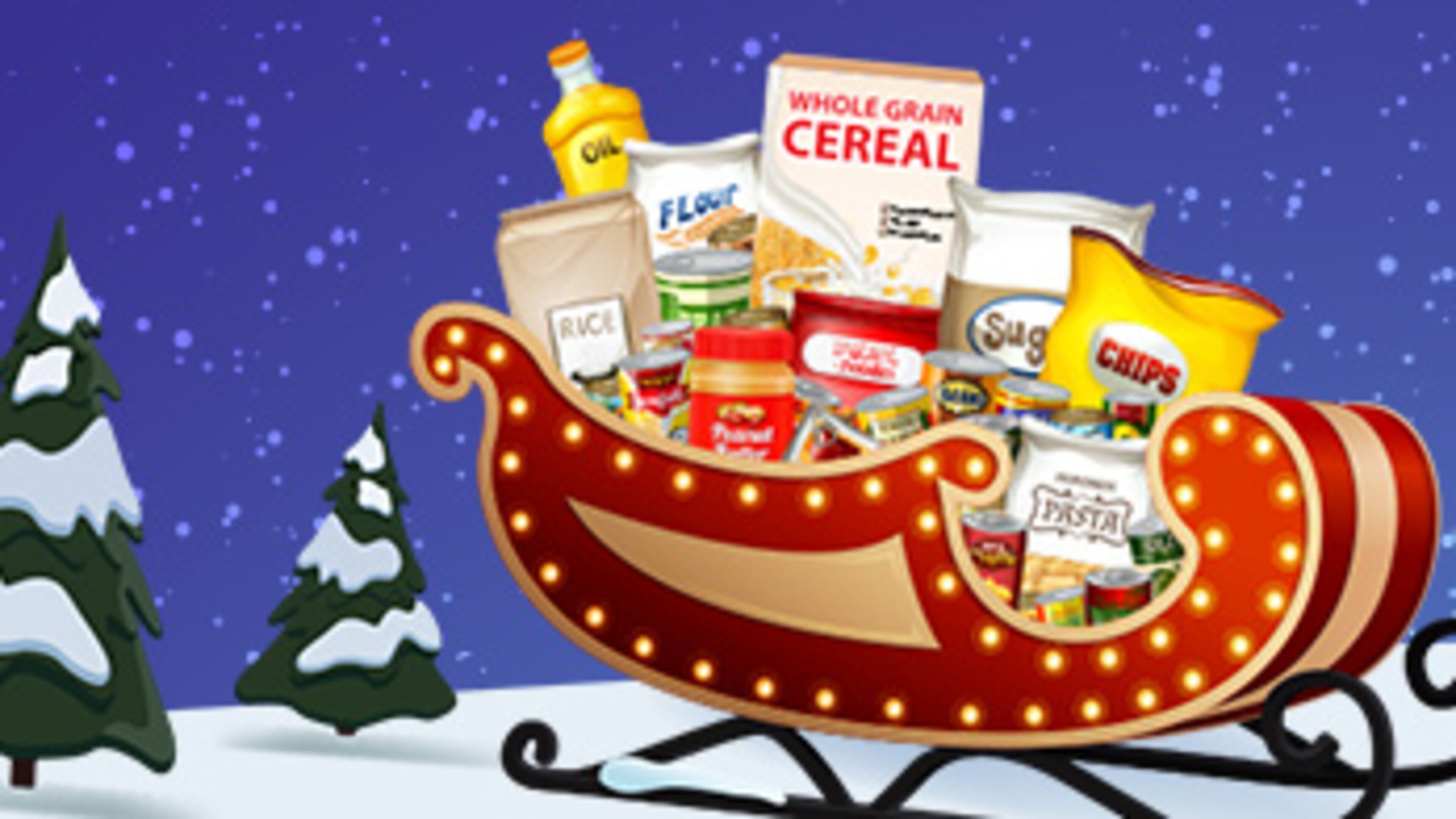 Donate to the church's Christmas Food Drive through Dec. 18 or participate in musical worship services on Dec. 18 and Dec. 24. Some of those services will be livestreamed. (Courtesy of the First Baptist Church of Atlanta)