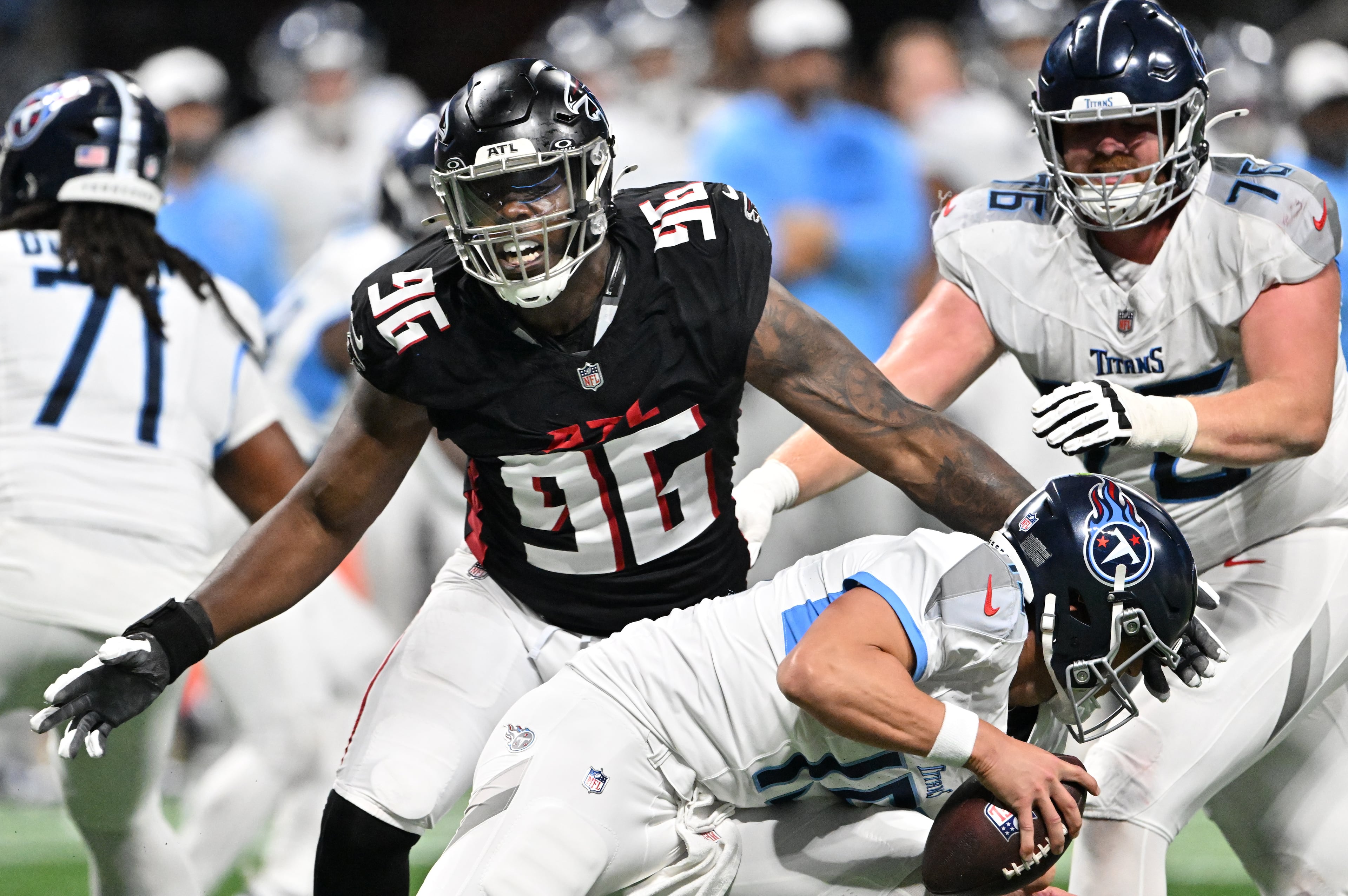 Falcons exhibition game vs. Titans