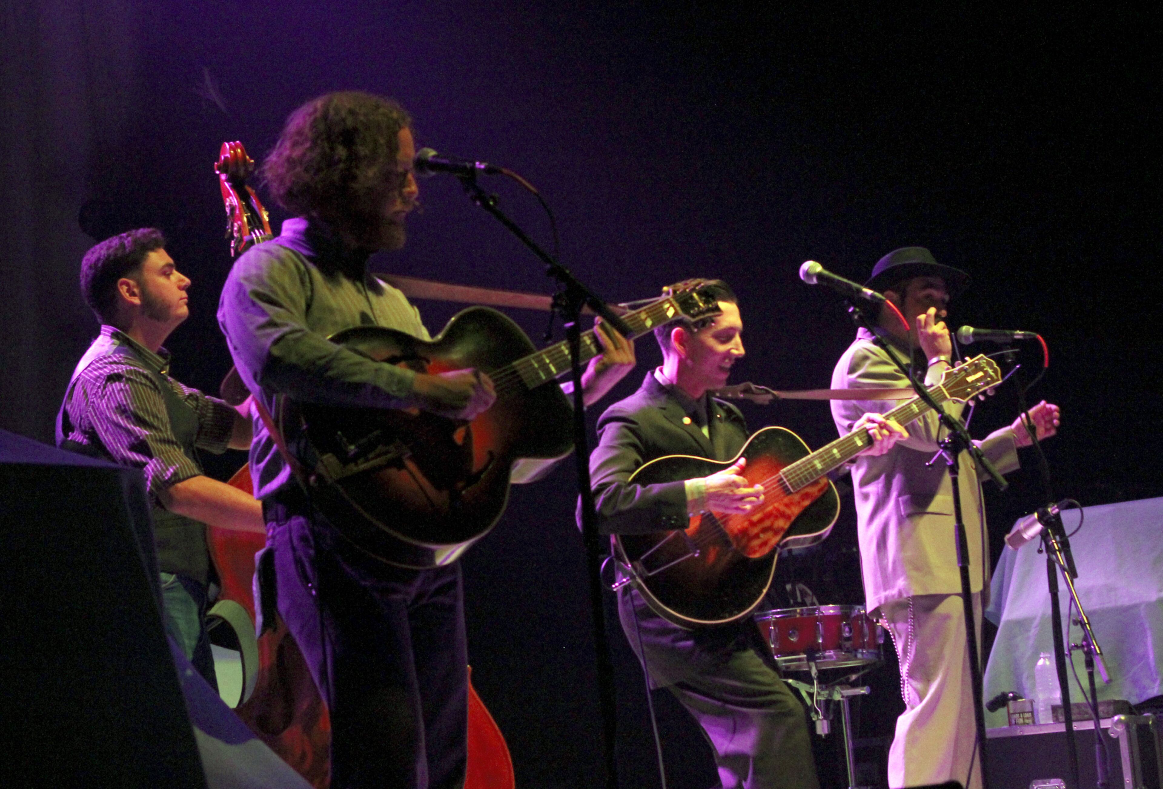 Pokey LaFarge performs.