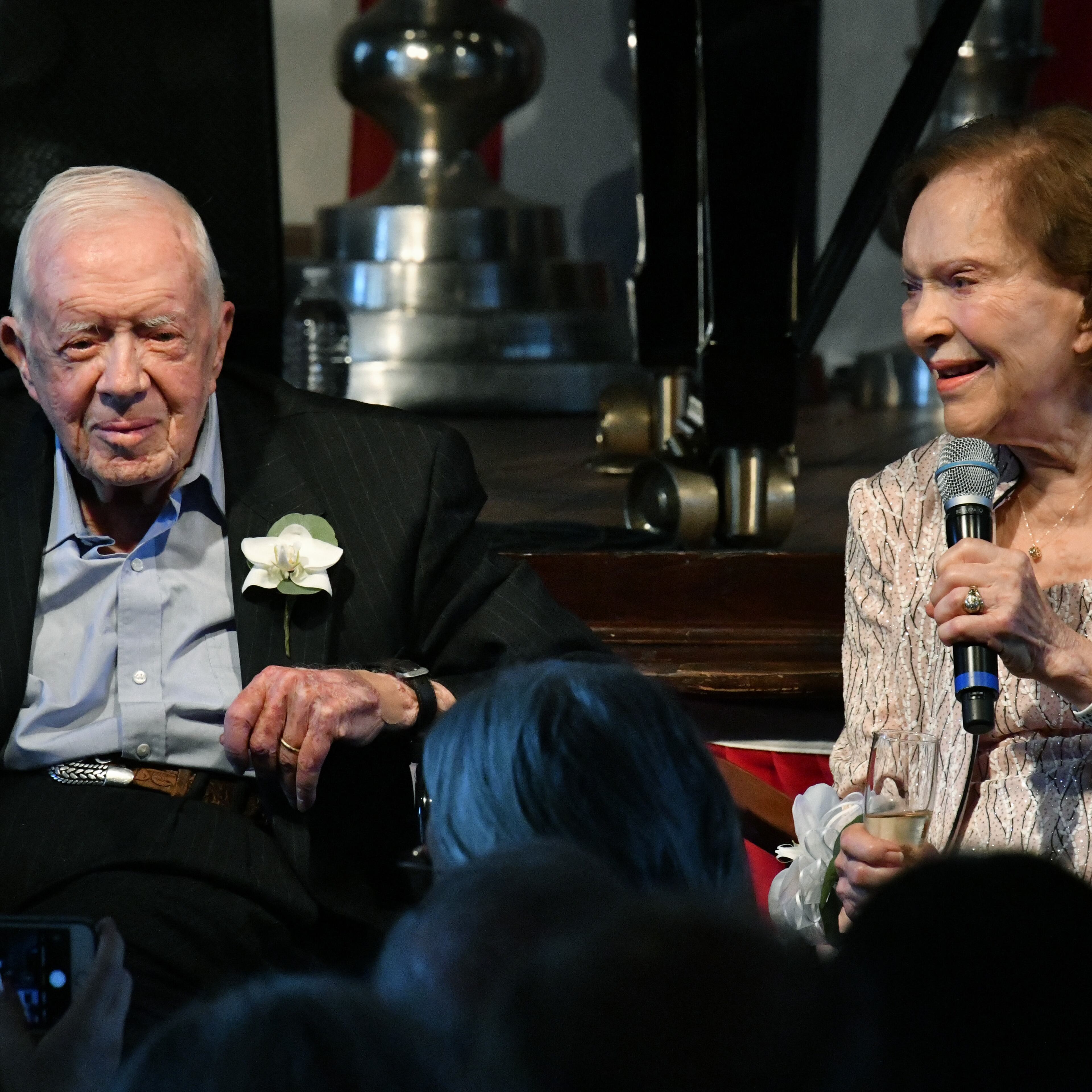 Carters celebrated in 75th anniversary anniversary bash