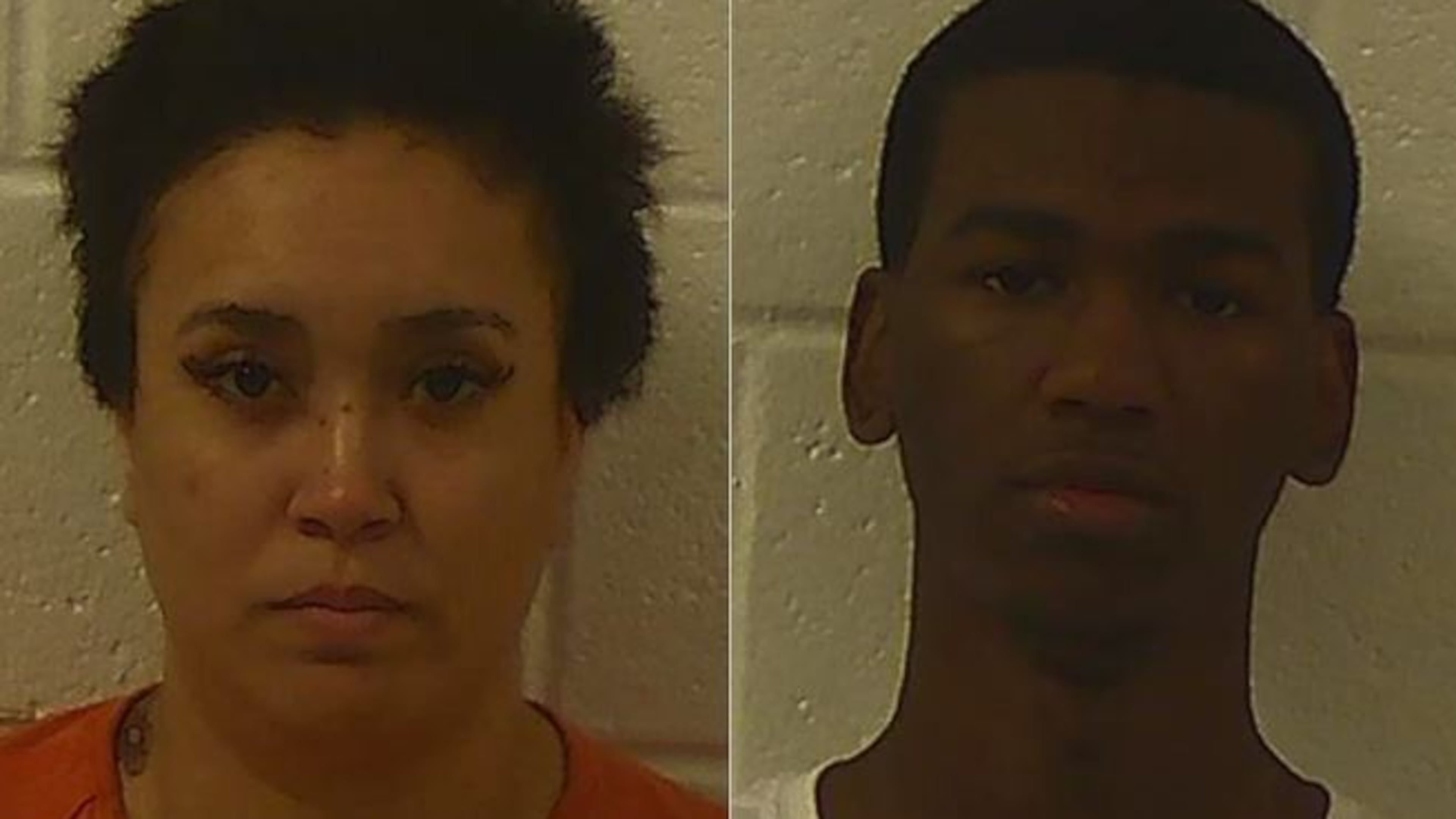 Tiffany Allen (left), Antonio Sanders