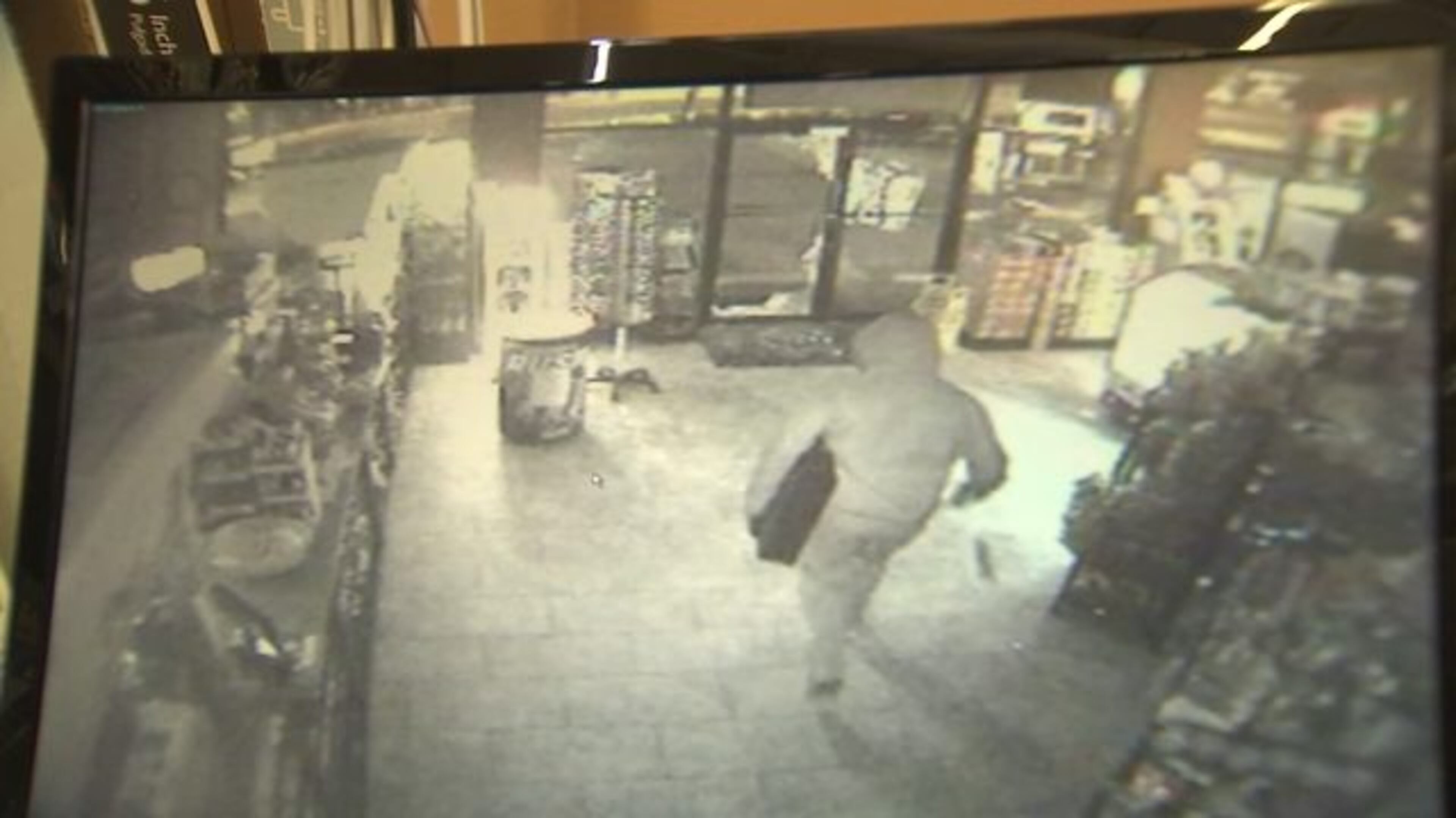 Burglars have targeted a DeKalb County gas station four times in four months.