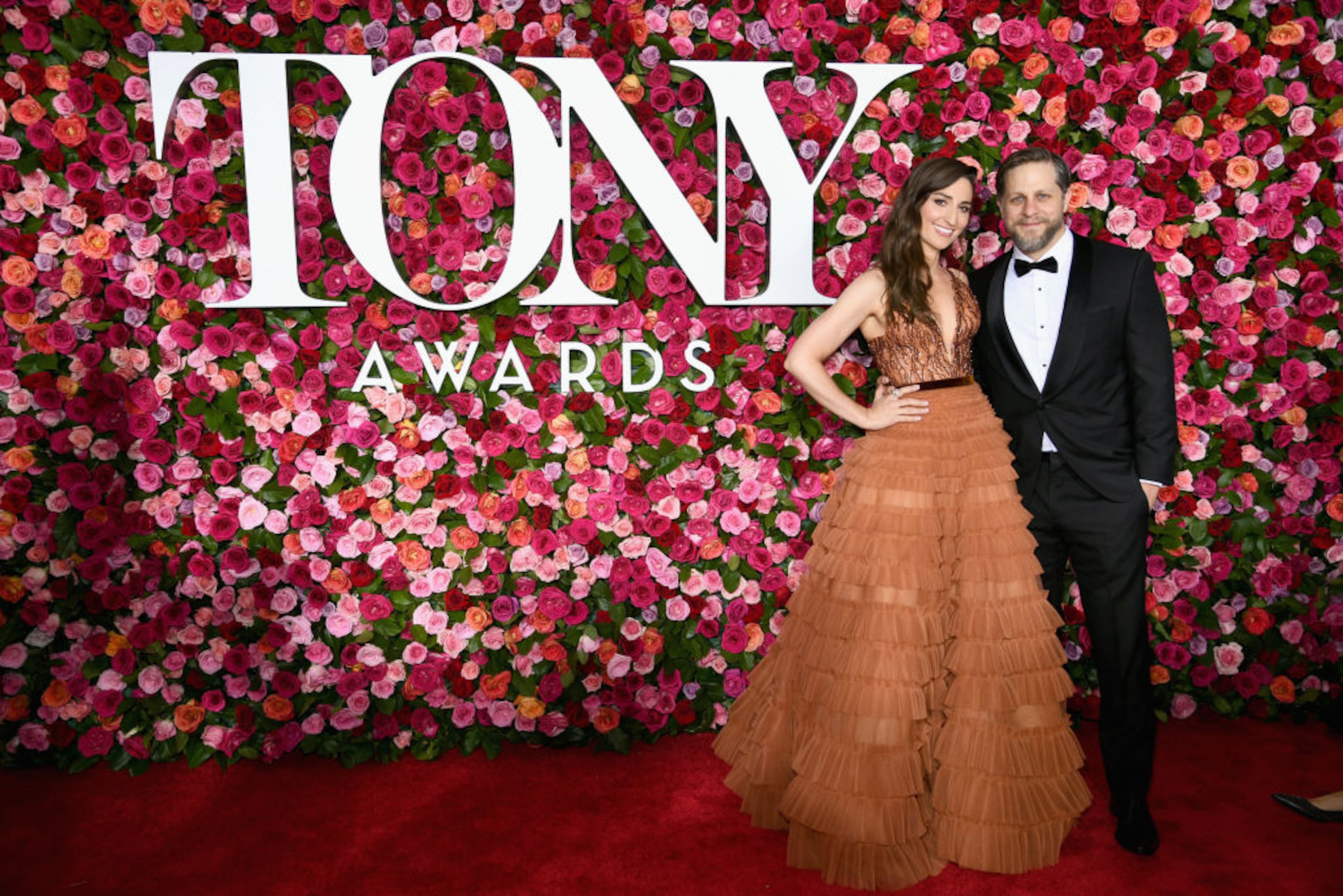 NEW YORK, NY - JUNE 10: Sara Bareilles and Joe Tippett attend the 72nd Annual Tony Awards at Radio City Music Hall on June 10, 2018 in New York City. (Photo by Dimitrios Kambouris/Getty Images for Tony Awards Productions)