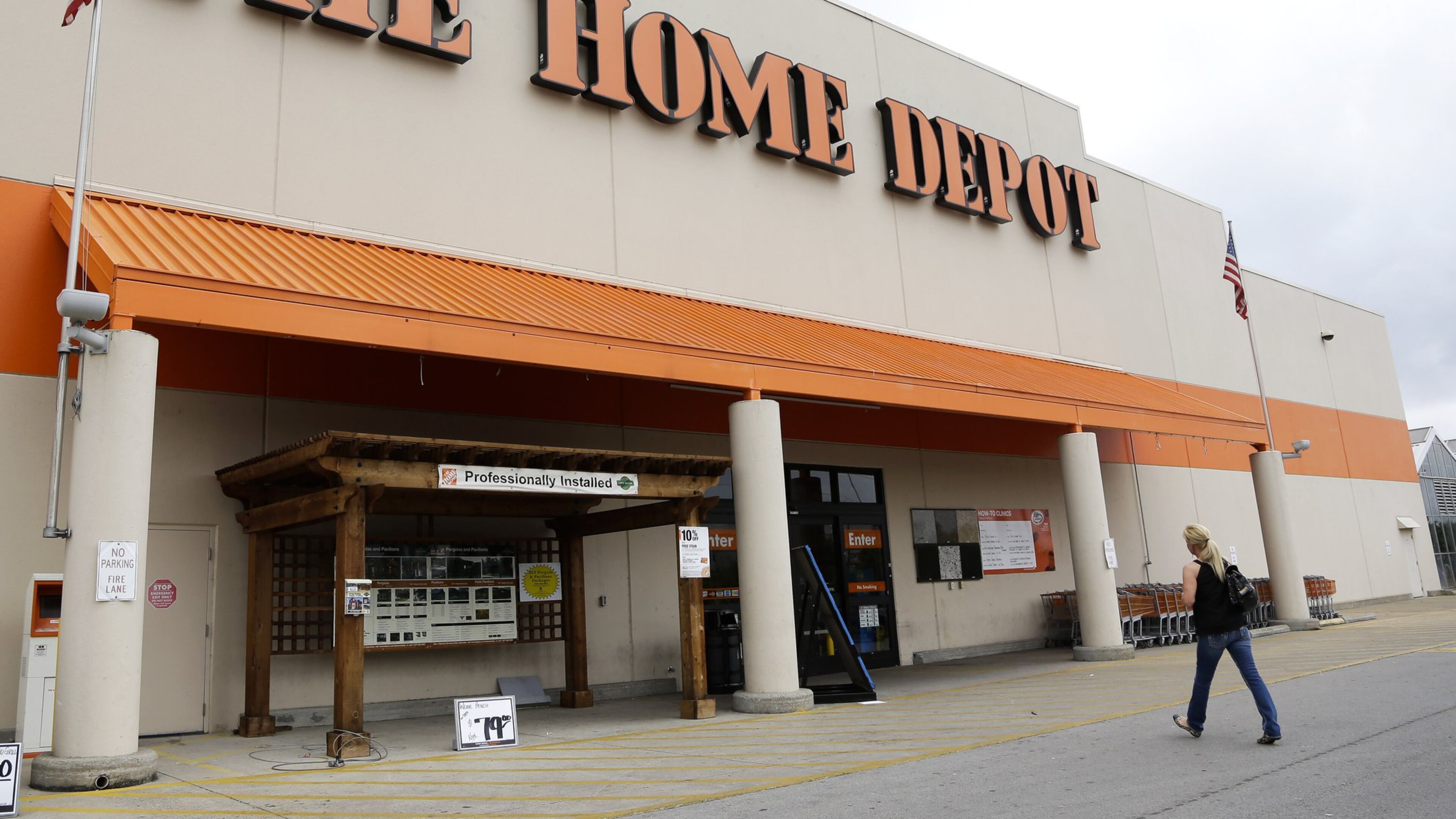 Home Depot was fined in Colorado for paint removal practices by contractors. (AP Photo/Mark Humphrey, File)
