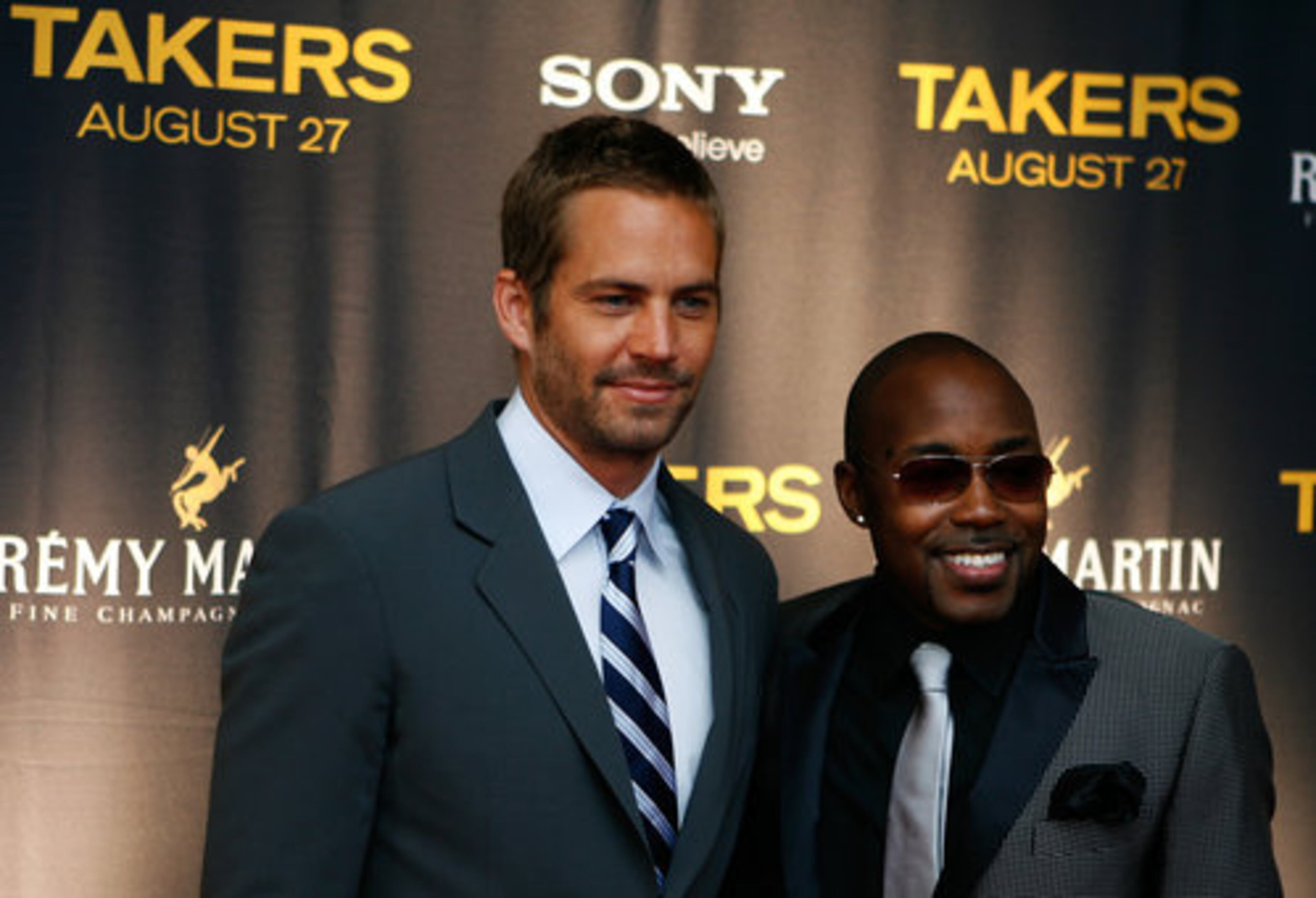 "Takers" actor Paul Walker and producer Will Packer.