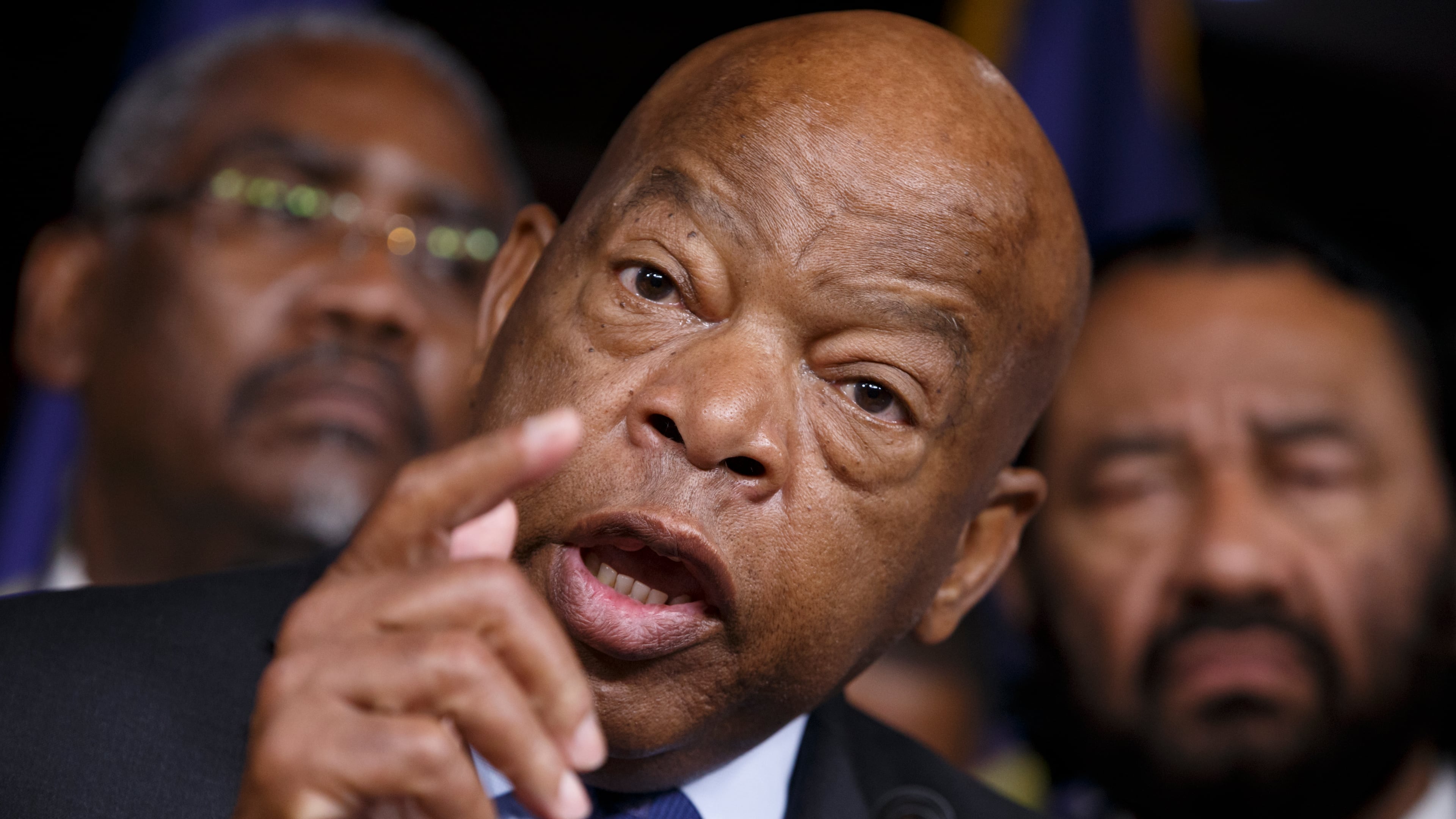 U.S. Rep. John Lewis, D-Ga., in January 2017. (AP Photo/J. Scott Applewhite, File)