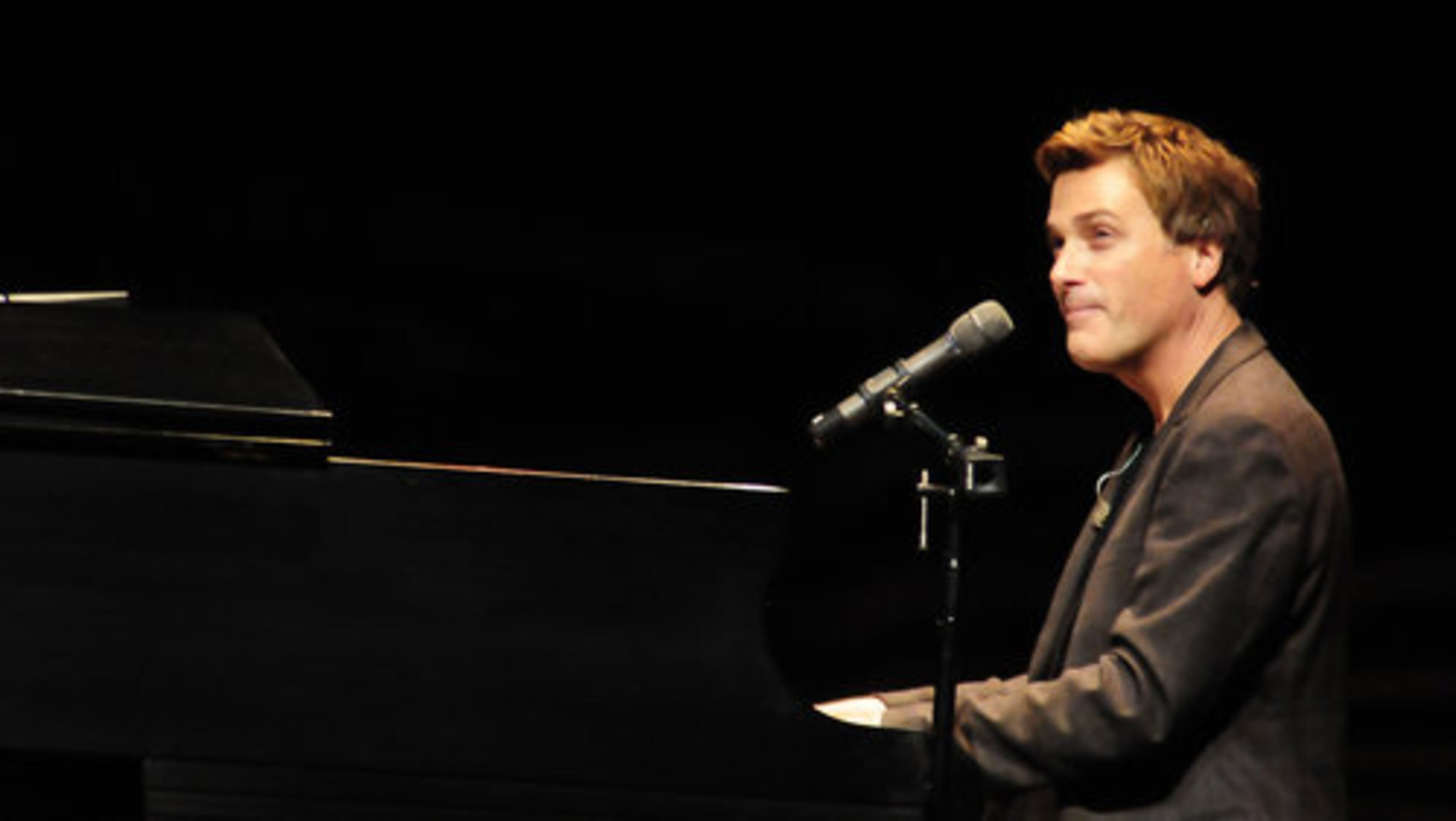 Three-time GRAMMY winner Michael W. Smith performs "There She Stands" at the Cobb Energy Centre on Sunday, Dec. 18, 2011.