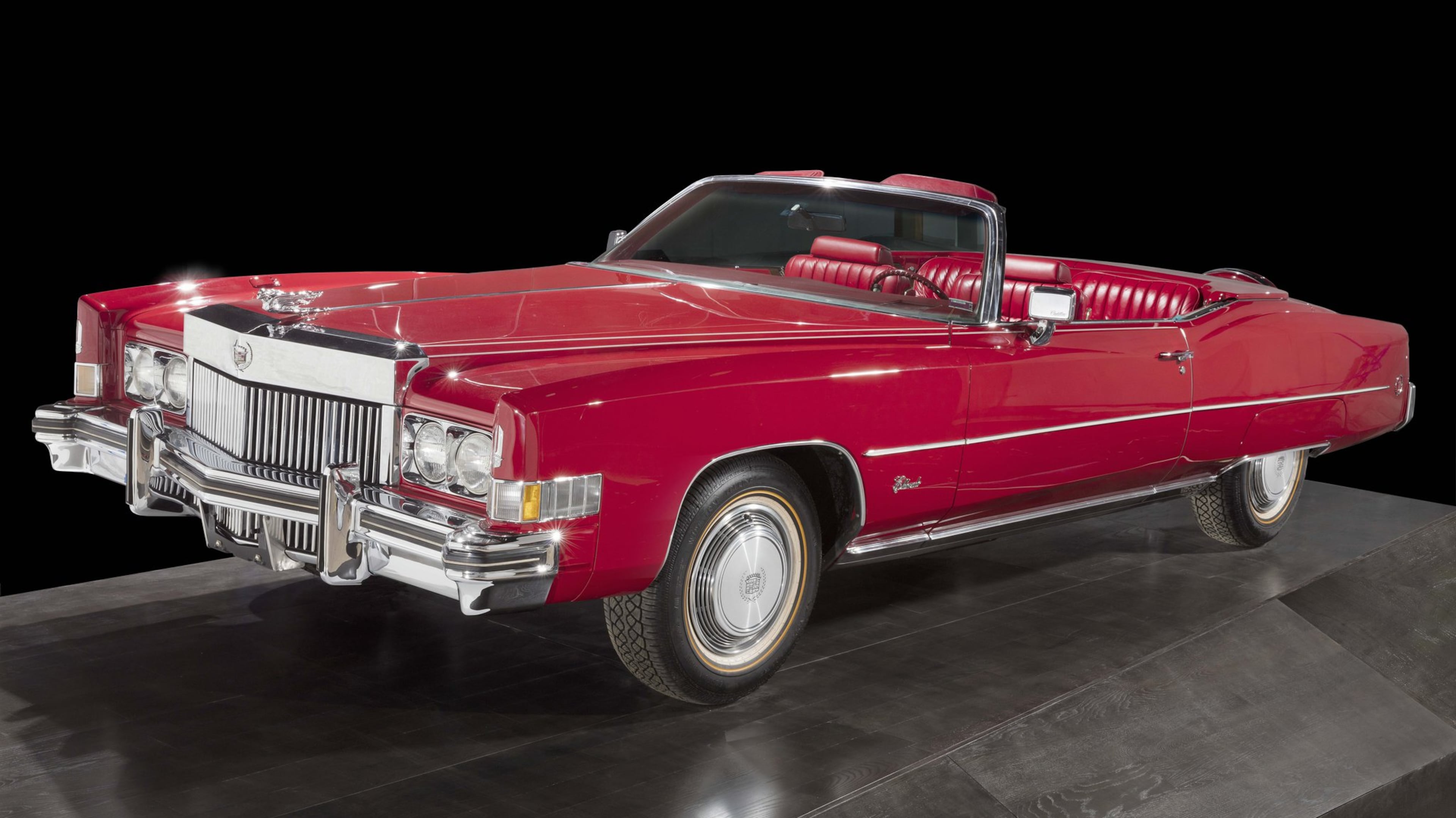 One of the special cars on display at the 2019 Atlanta Councours d’Elegance will be Chuck Berry’s gleaming red Cadillac. CREDIT: Smithsonian National Museum of African American History and Culture