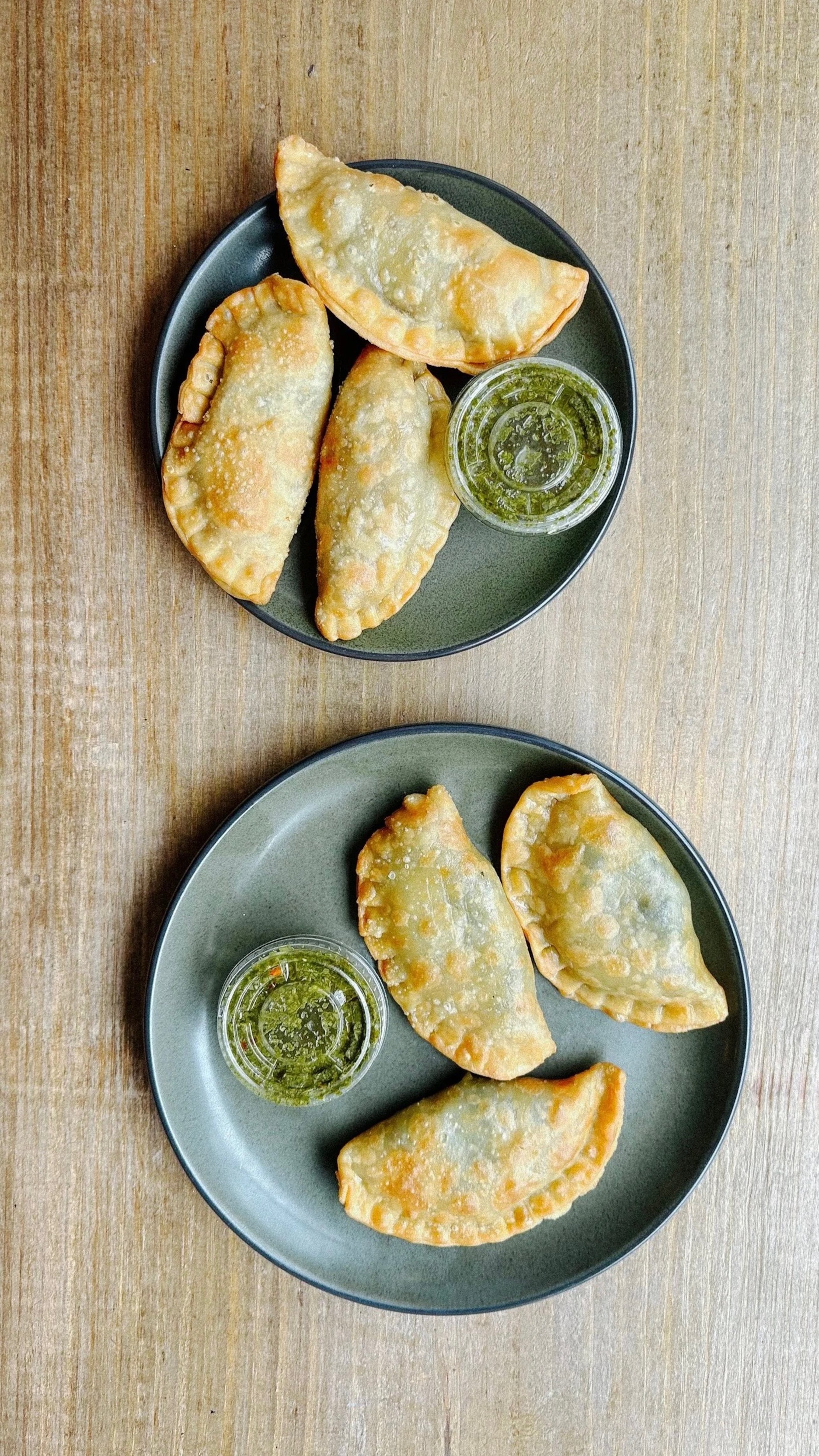 Taza de Sol’s empanadas. (Courtesy of Matthew Warren)