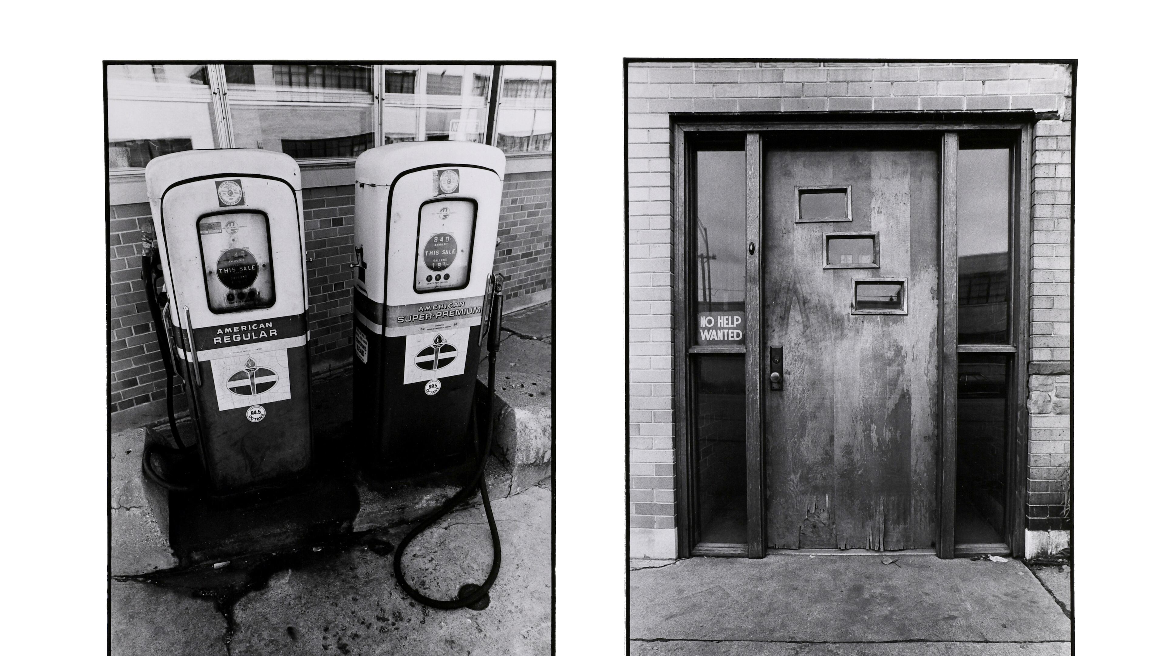 “Folio 24, photographs A and B, 1971,” by Thomas Dorsey. (Photo by Thomas Dorsey, courtesy Michael C. Carlos Museum)