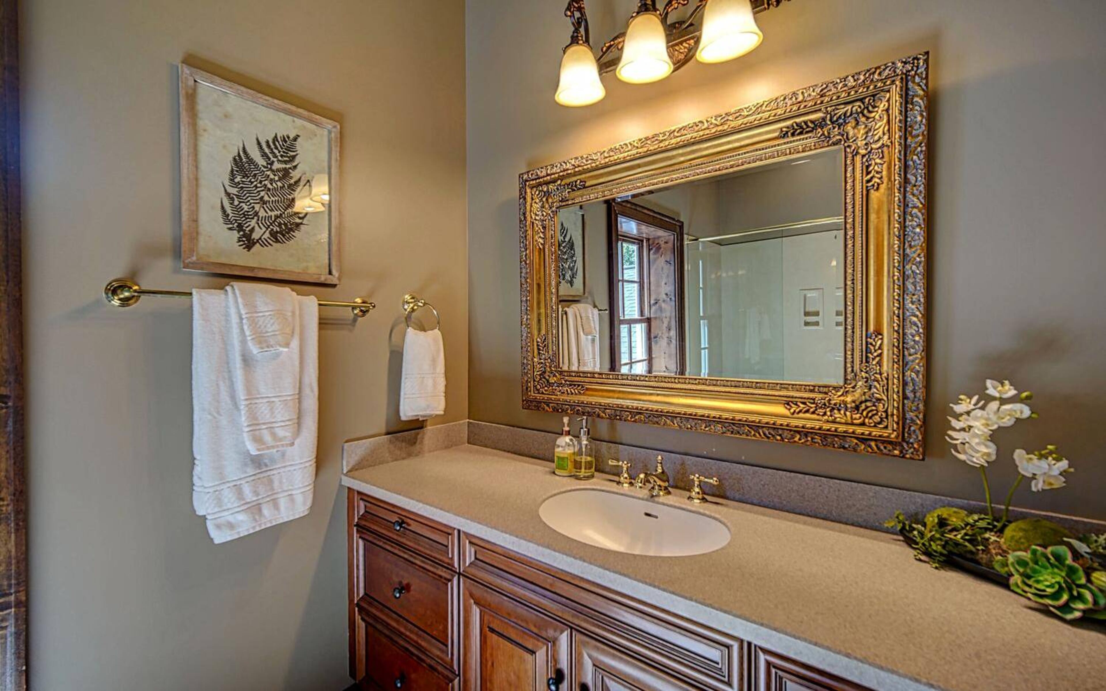 One of the five-plus baths.