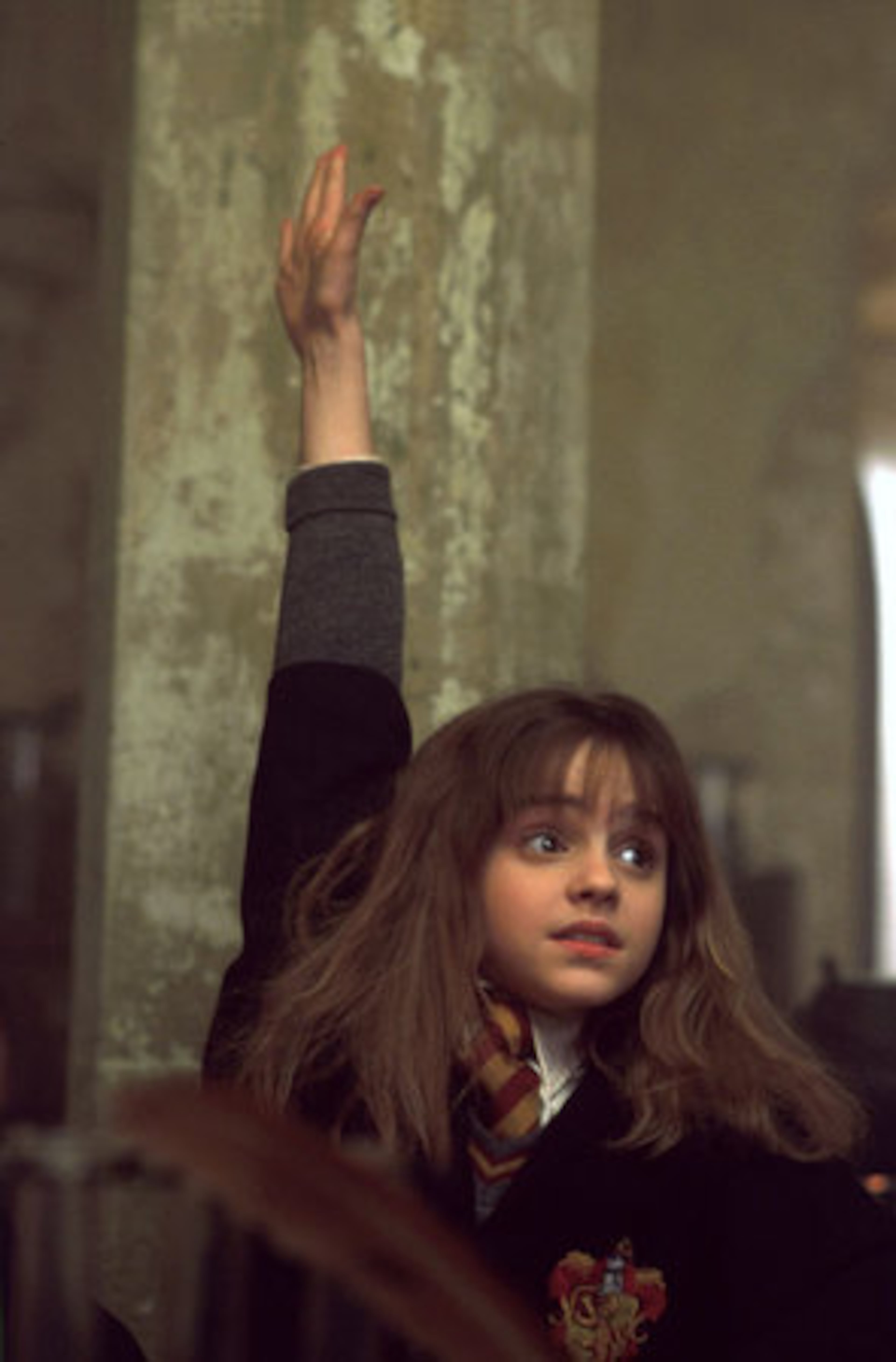 THEN: Emma Watson was 10 years old when the first Harry Potter film hit theaters. The cute kid competed against thousands of other children to play the role of Hermione Granger.
