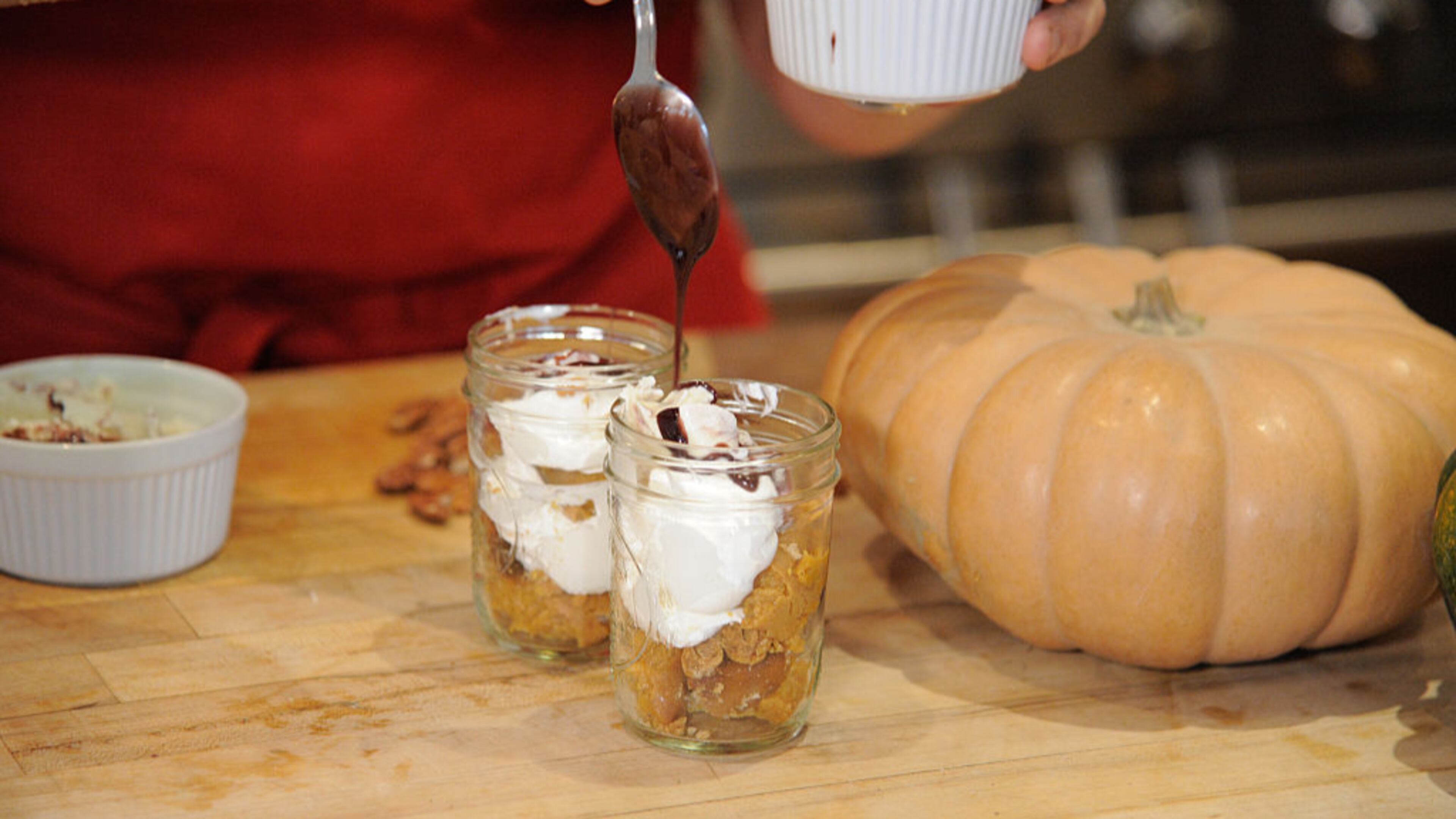 File photo: Pumpkin Pie Parfait (Photo by Matthew Eisman/Getty Images for Woodbridge by Robert Mondavi)