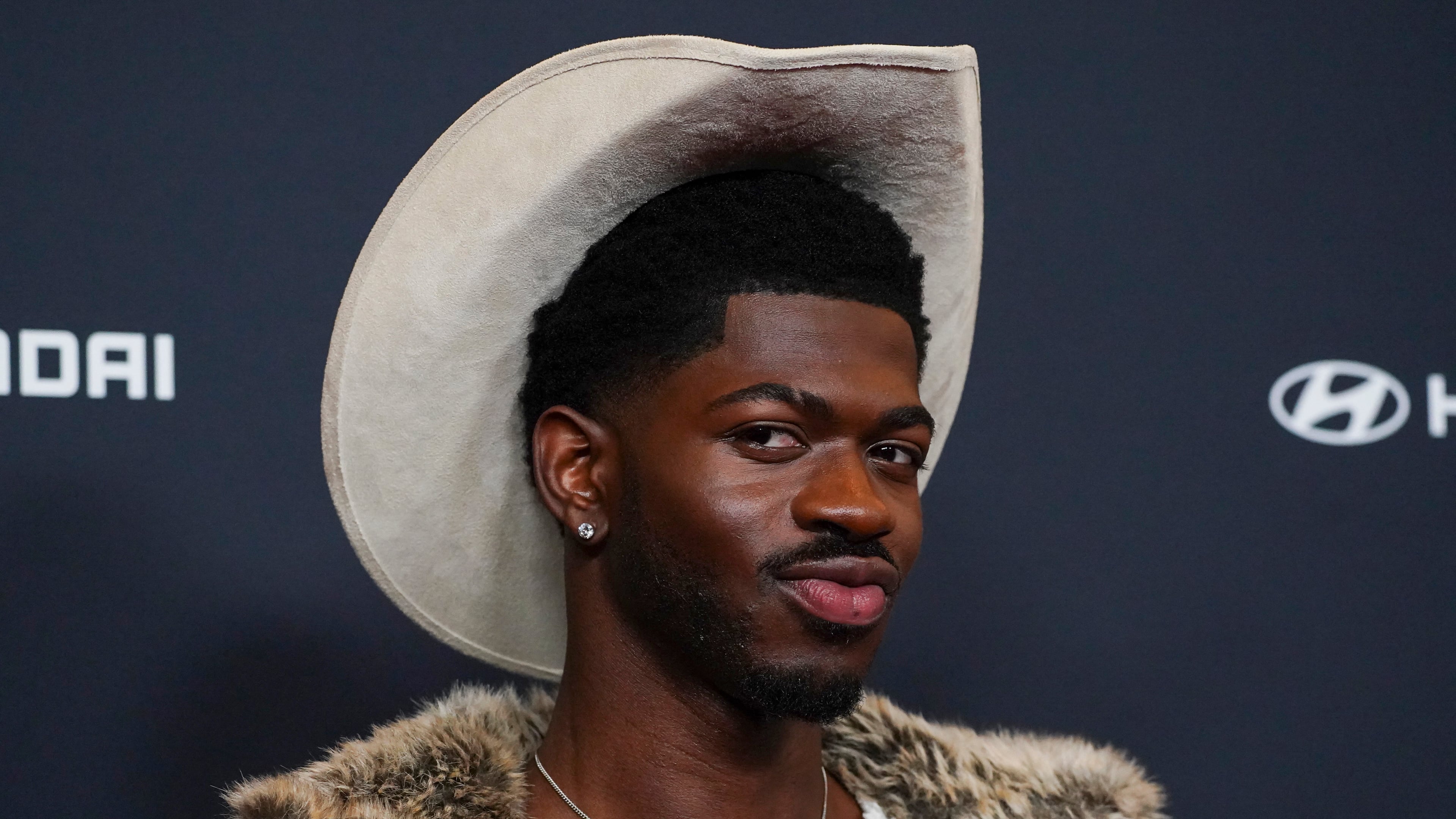 Lil Nas X arrives at the 36th annual GLAAD Media Awards, at the Beverly Hilton Hotel in Beverly Hills, Calif. (Jordan Strauss/Invision/AP 2025)