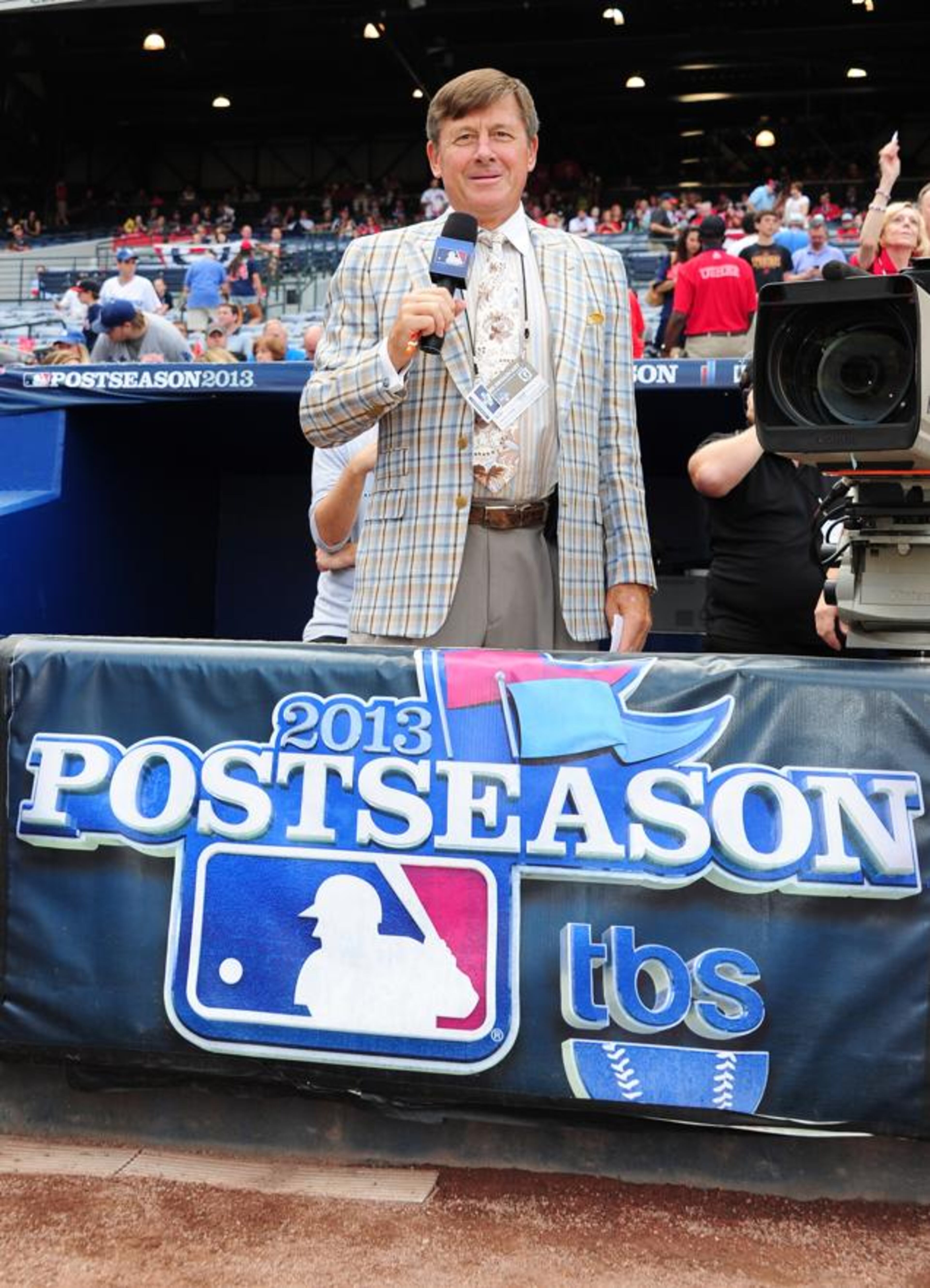 Scott Cunningham/Getty ImagesTV personality Craig Sager looks on during Game Two of the National League Division Series between the Los Angeles Dodgers and the Atlanta Braves at Turner Field on October 4, 2013 in Atlanta, Georgia. (Scott Cunningham/Getty Images)