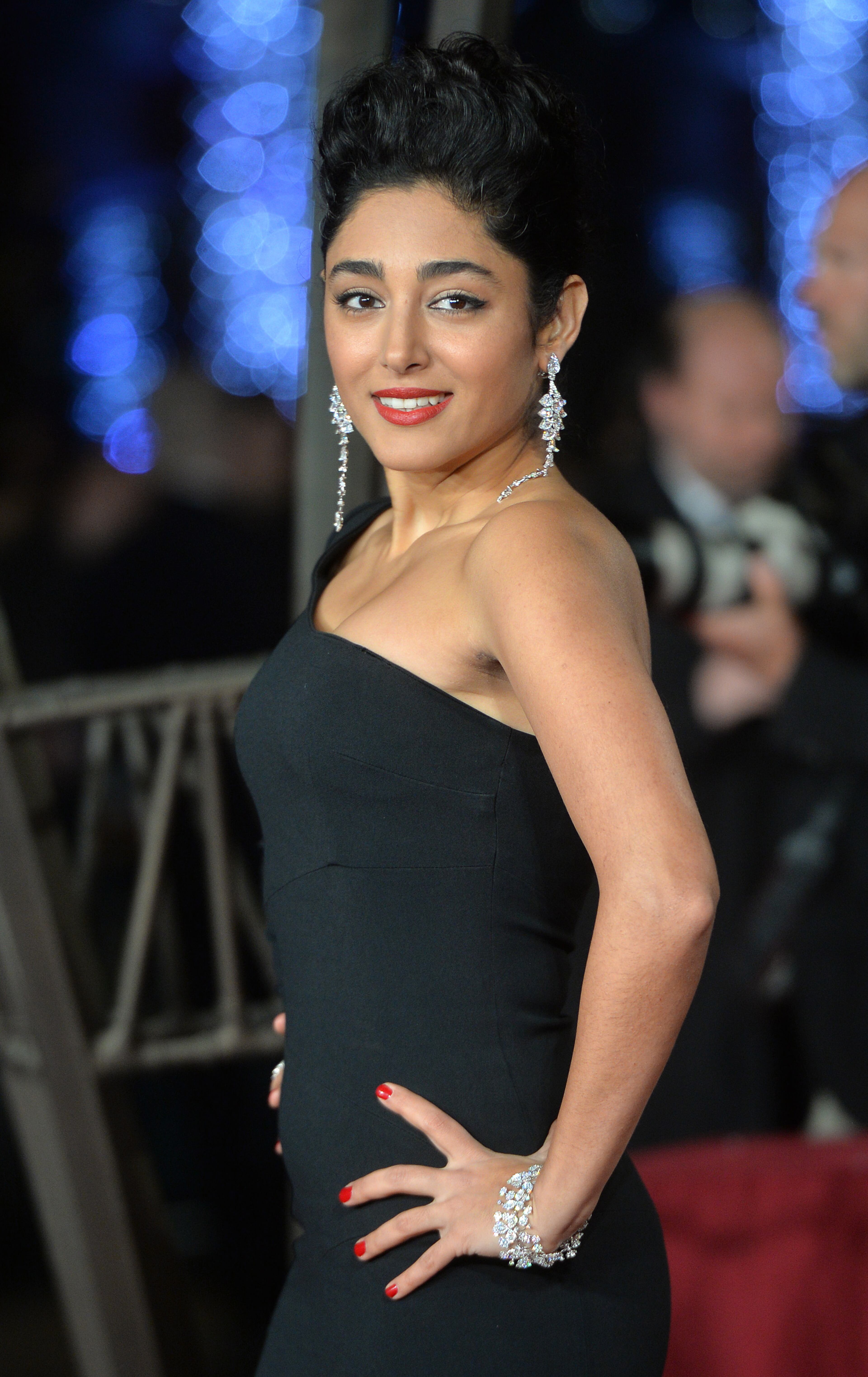 LONDON, ENGLAND - DECEMBER 03: Golshifteh Farahani attends the World Premiere of "Exodus Gods and Kings" at Odeon Leicester Square on December 3, 2014 in London, England. (Photo by Anthony Harvey/Getty Images)