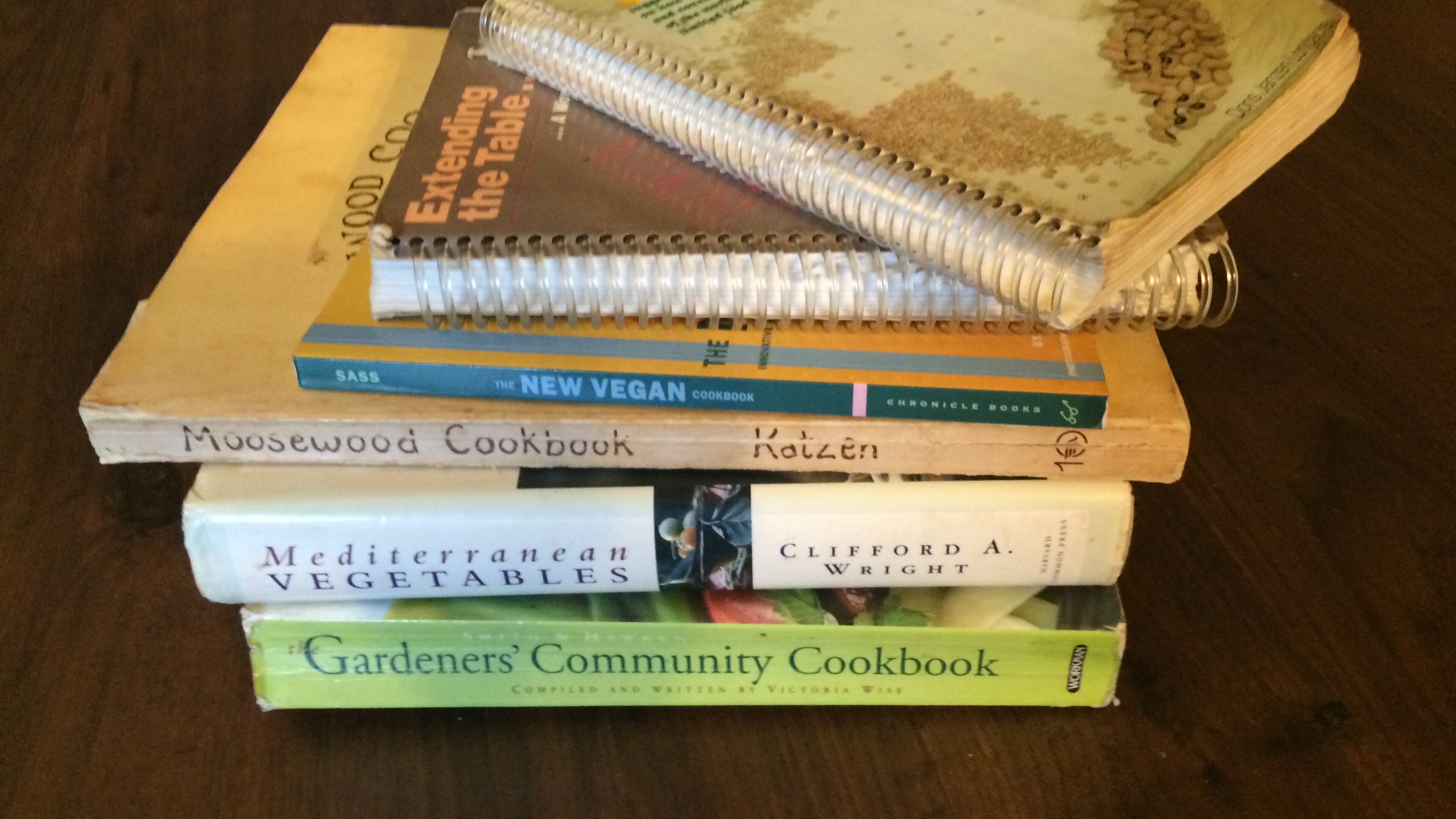 A few of Ligaya Figueras' favorite cookbooks from her' personal collection.