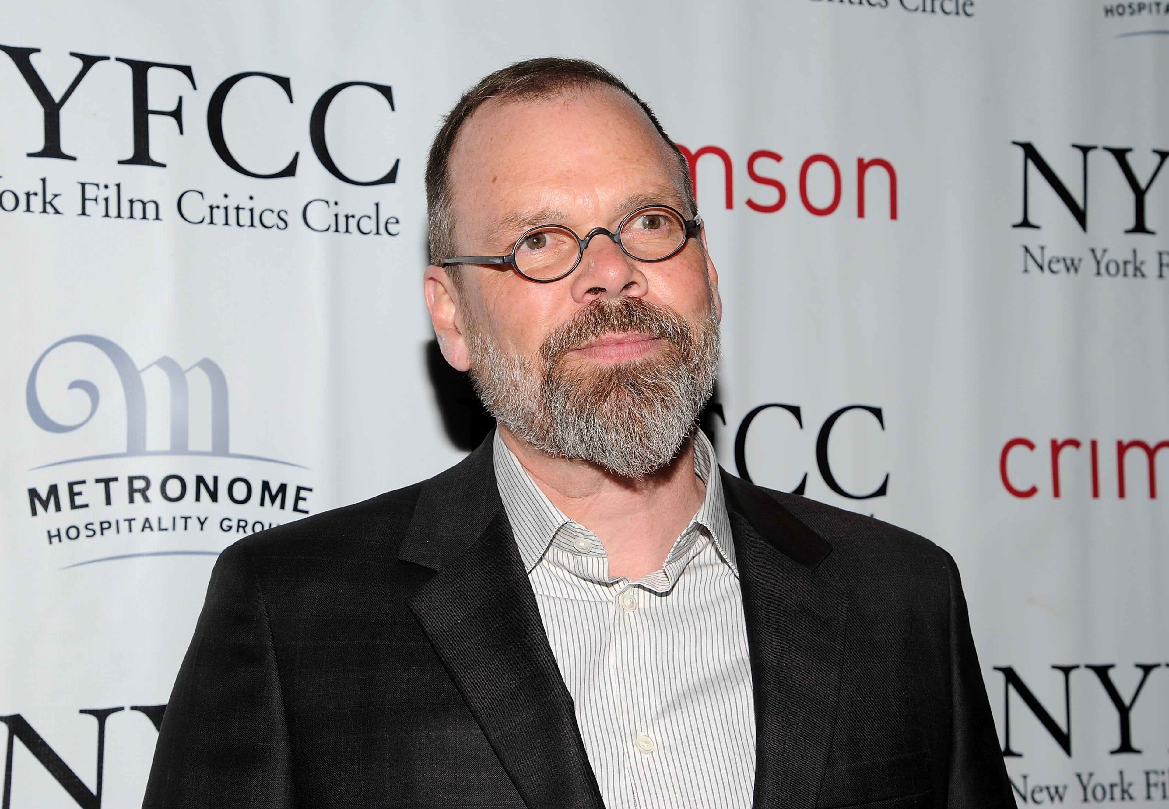 Best First Feature honoree director David France arrives at the New York Film Critics Circle awards dinner at the Crimson Club on Monday Jan. 7, 2013 in New York.