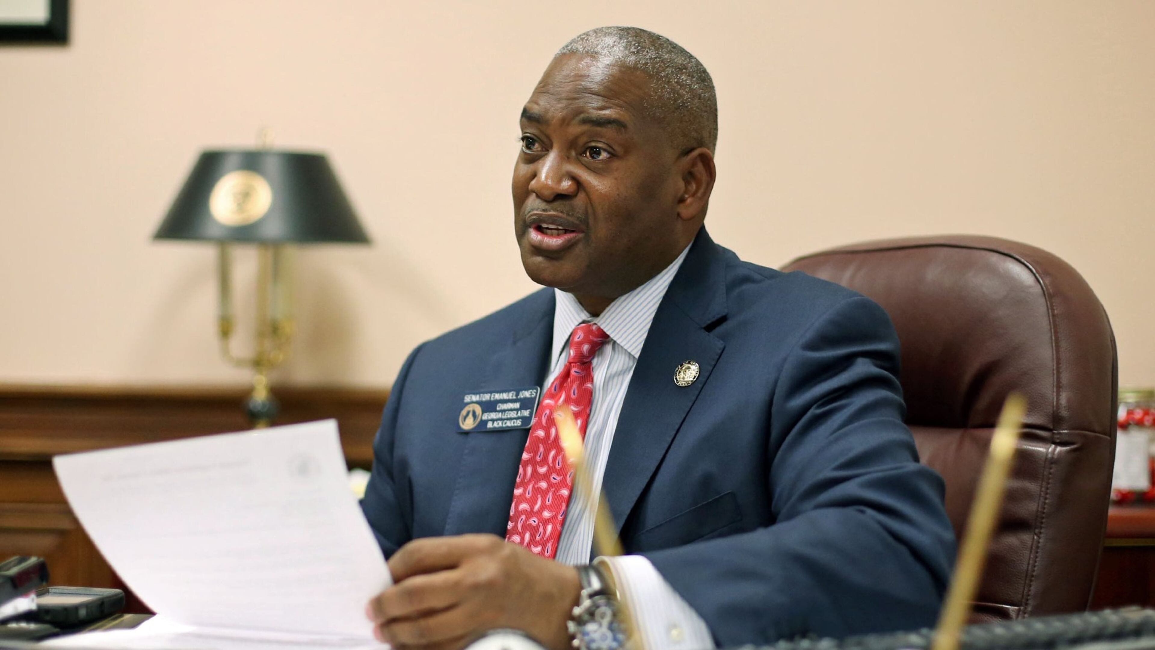 Sen. Emanuel Jones, D-Decatur, sponsored Senate Bill 152 to encourage schools to send students to alternative education programs rather than suspend or expel them. The House Education Committee approved the bill Monday in a 9-6 vote.