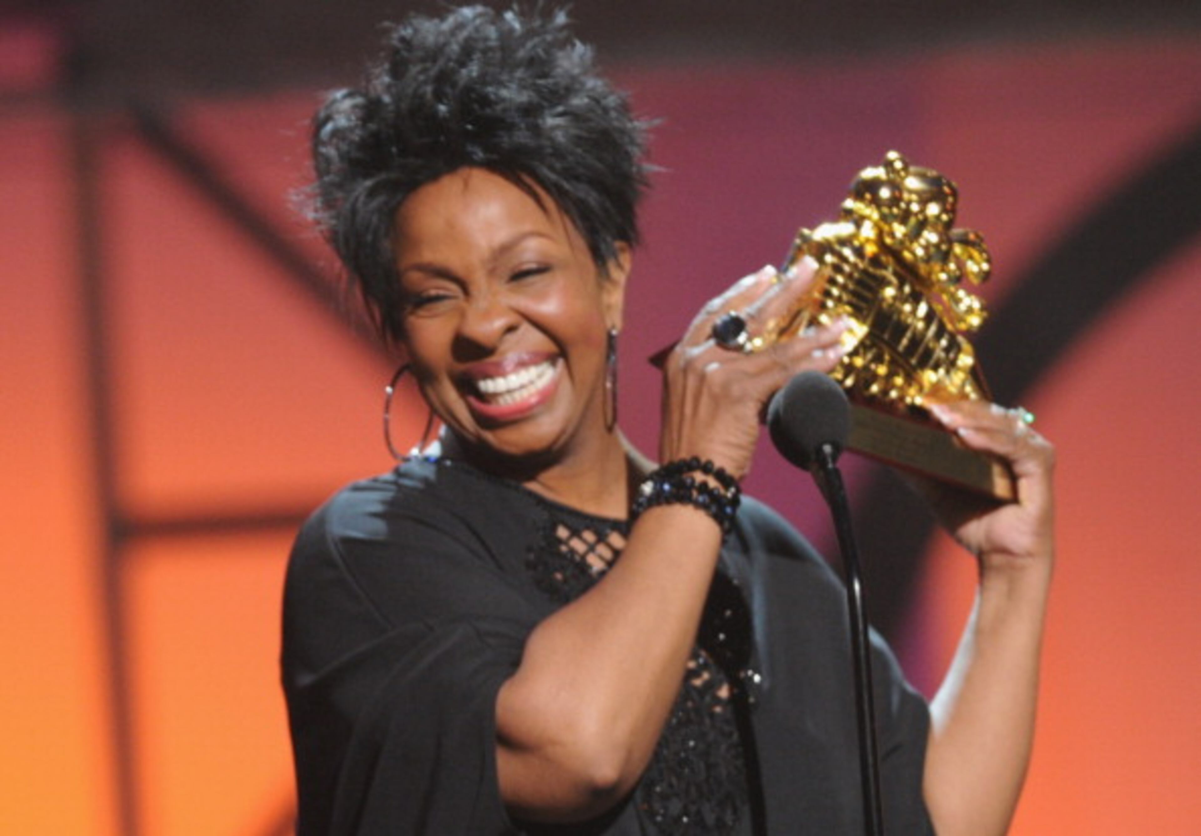 ATLANTA, GA - NOVEMBER 17: Gladys Knight accepts SoulTrain Legend Award at the 2011 Soul Train Awards at The Fox Theatre on November 17, 2011 in Atlanta, Georgia. (Photo by Rick Diamond/Getty Images)