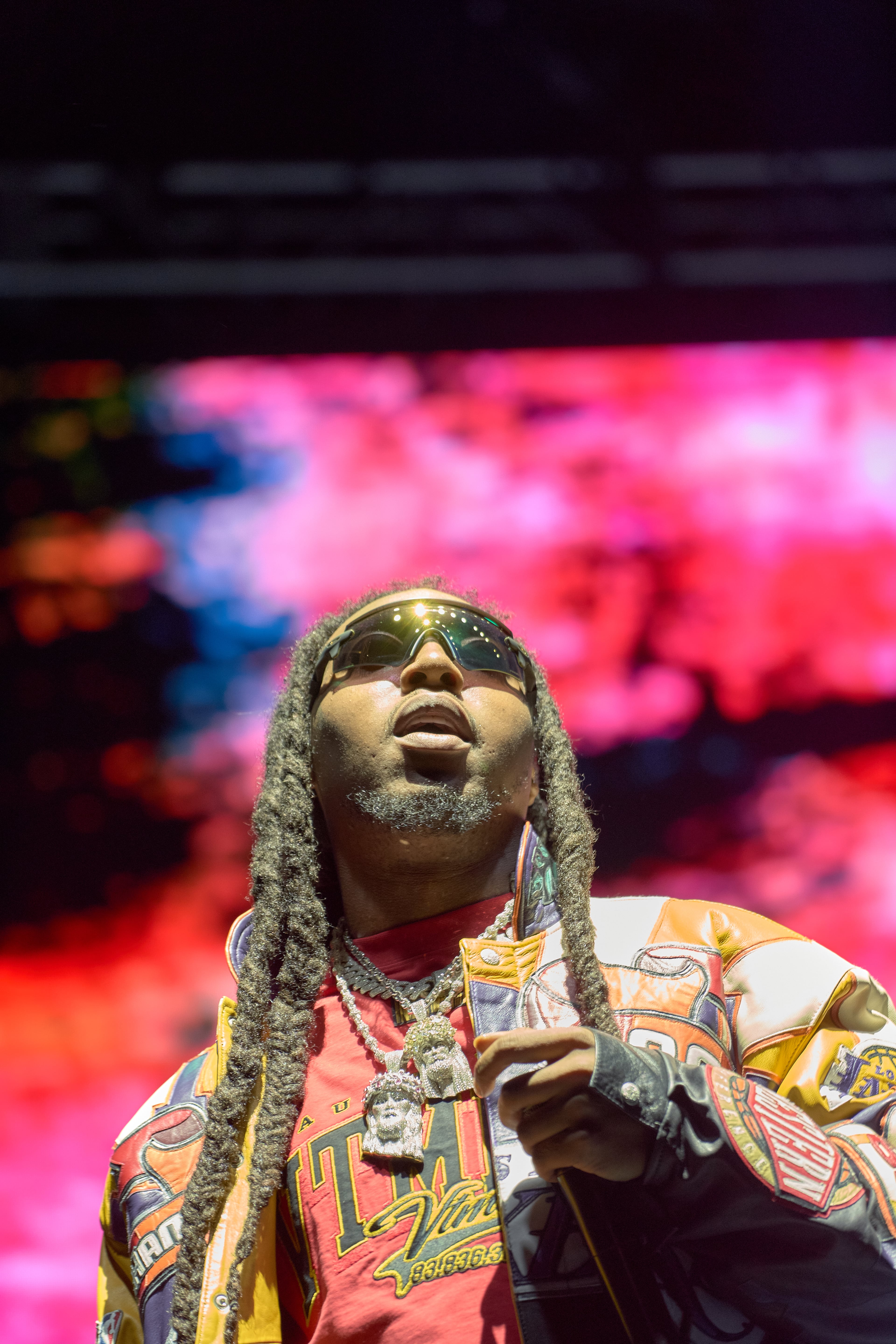 Migos’ Takeoff at ONE MusicFest held at Central Park on October 8, 2022, in Atlanta, Georgia.