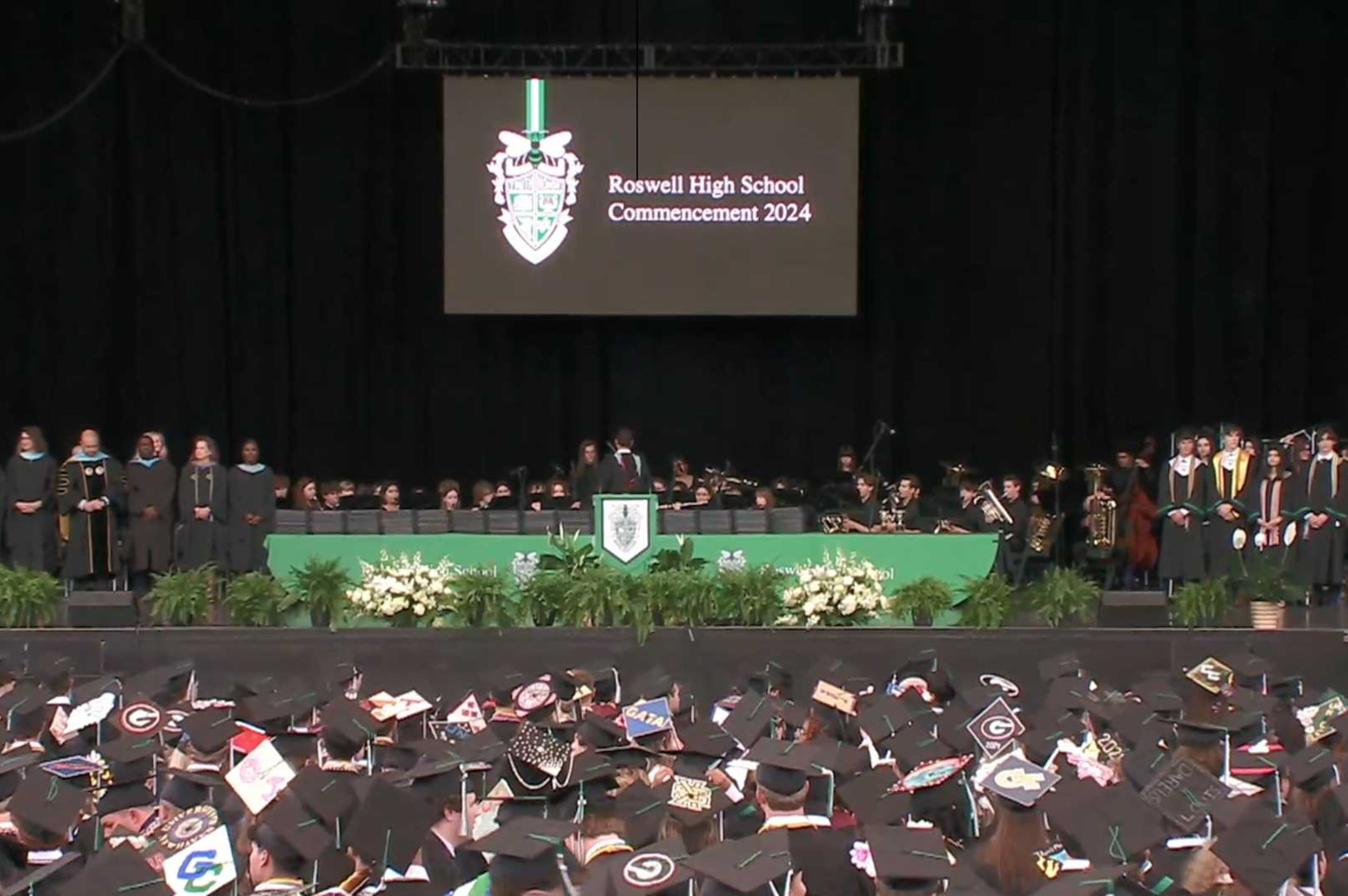 Roswell High School 2024 commencement