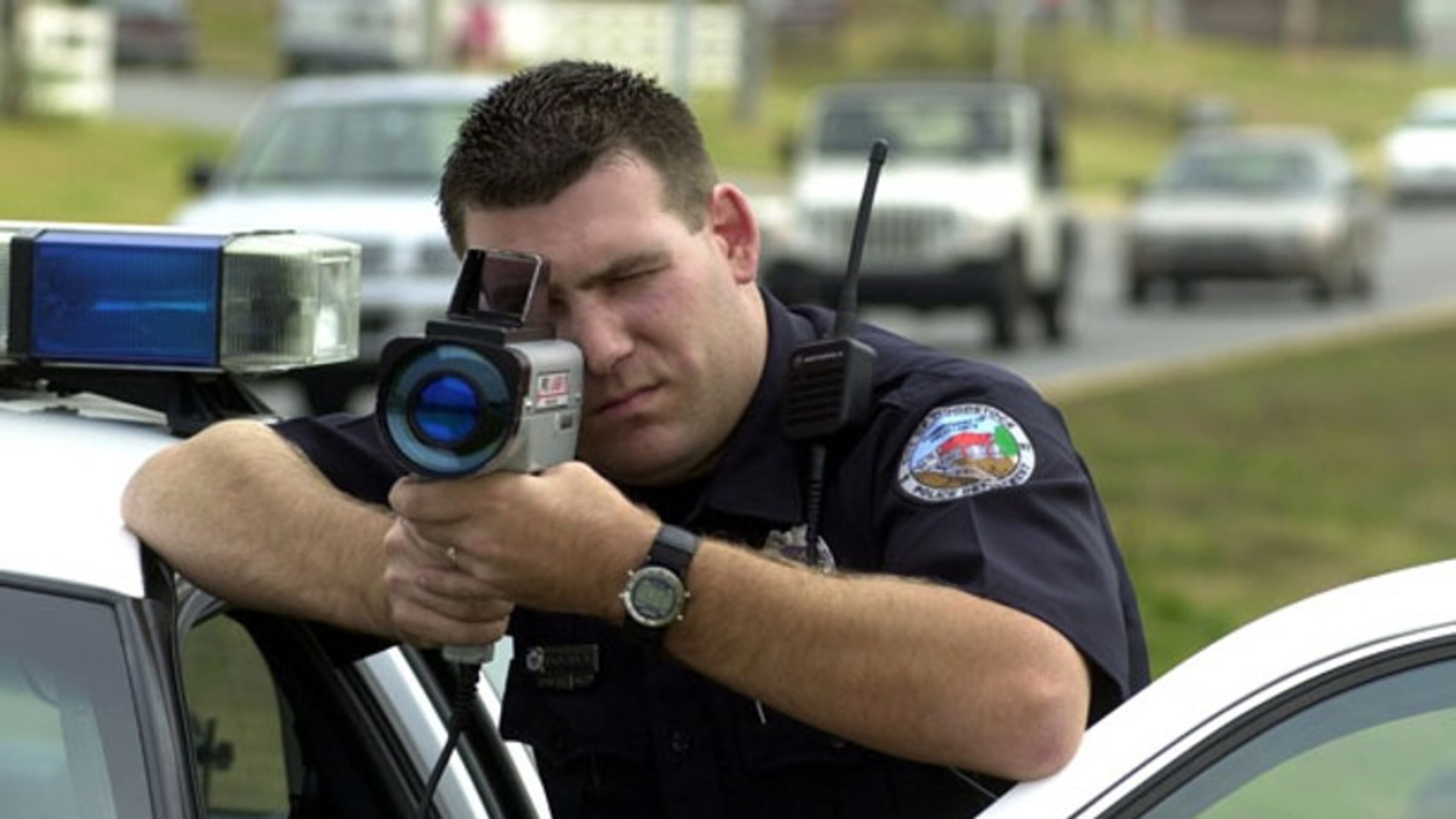 “Targeted speed enforcement” by the police is one of 17 options for getting drivers to slow down as part of Johns Creek’s Traffic Calming Policy. AJC FILE