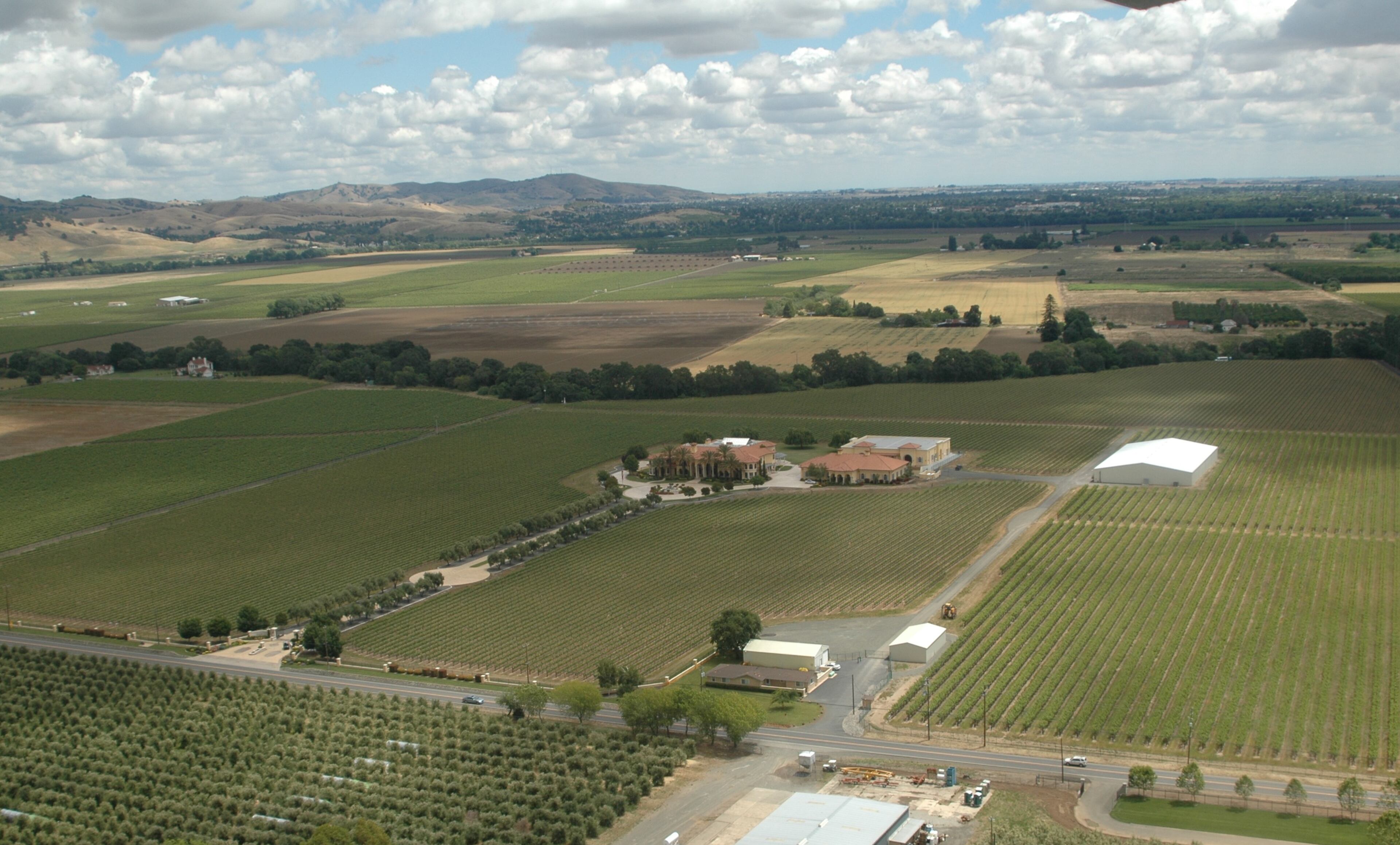 The Villa de Madre estate in Suisun Valley, Calif., is perfect for a car collector -- if you can come up with $18 million to buy it. The 80-acre property, which has appeared on HGTV's "Million Dollar Rooms" series, features a 22,882-square-foot main house, a caretaker's cottage, a skeet-shooting range, 63 acres of vineyards, and three "car barns" with room for 100 cars. For more information, visit http://www.toptenrealestatedeals.com/homes/weekly-ten-best-home-deals/2013/1-15-2013/.