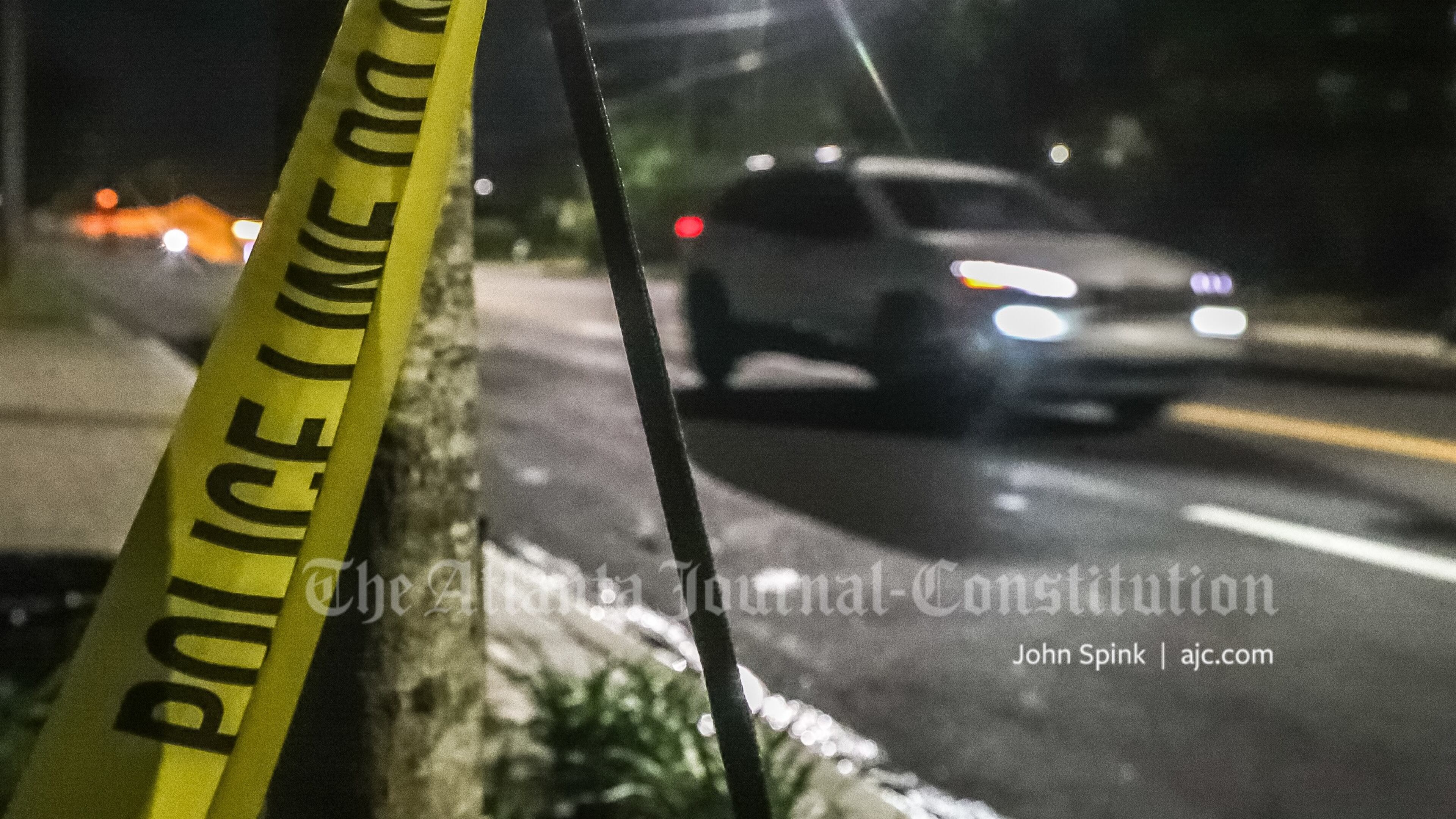 Police investigated the deadly shooting and stabbing Thursday morning in the 2300 block of Martin Luther King Jr. Drive.