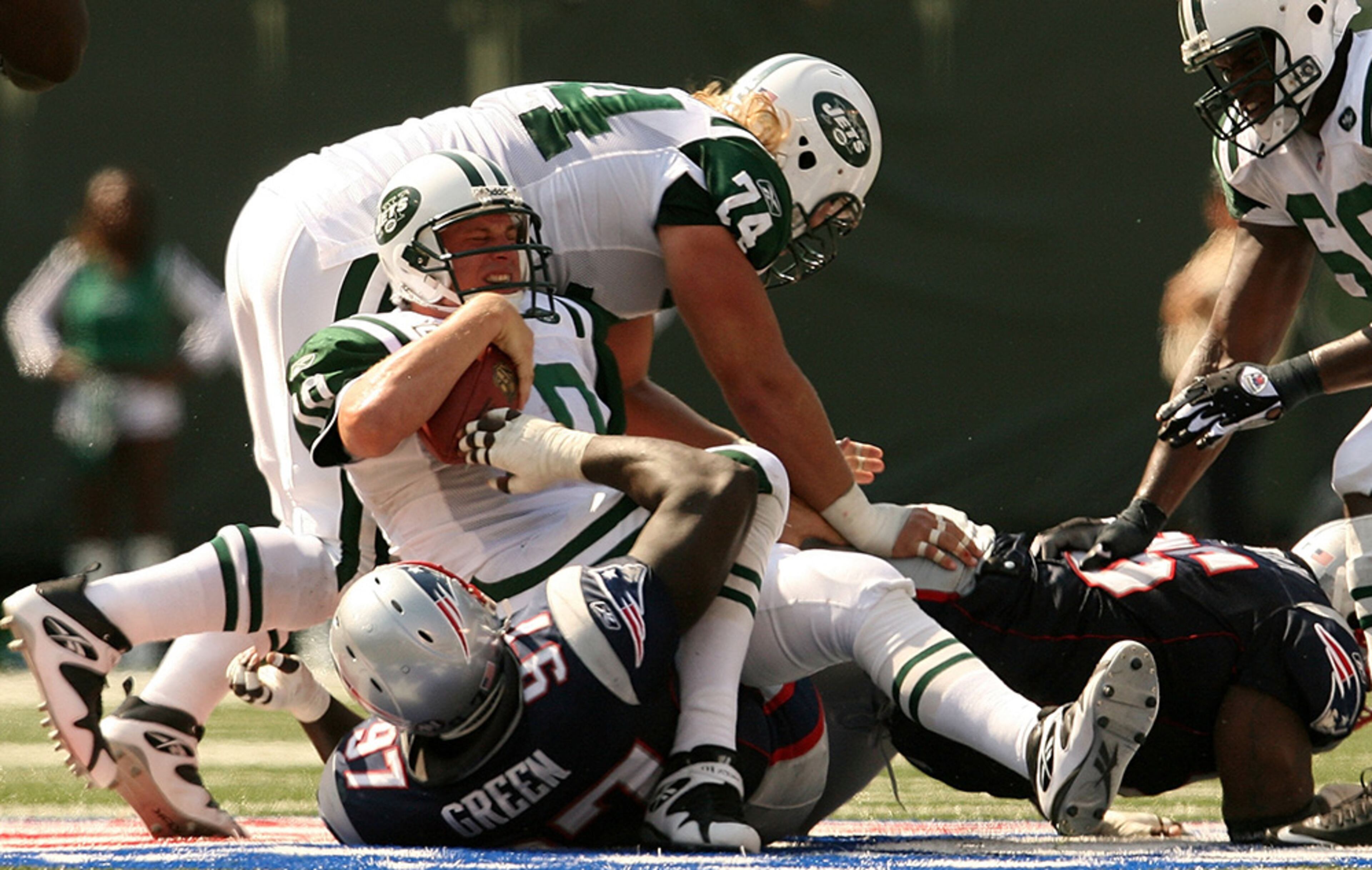 In a game in 2007, the Patriots were discovered filming signals being delivered from the New York Jets' sidelines for each play. An NFL investigation determined that it was common practice for the Patriots from 2002 to 2007 to film opponents signals. The team was fined $250,000 and stripped of a first-round draft choice. Head coach Bill Belichick was fined an additional $500,000.