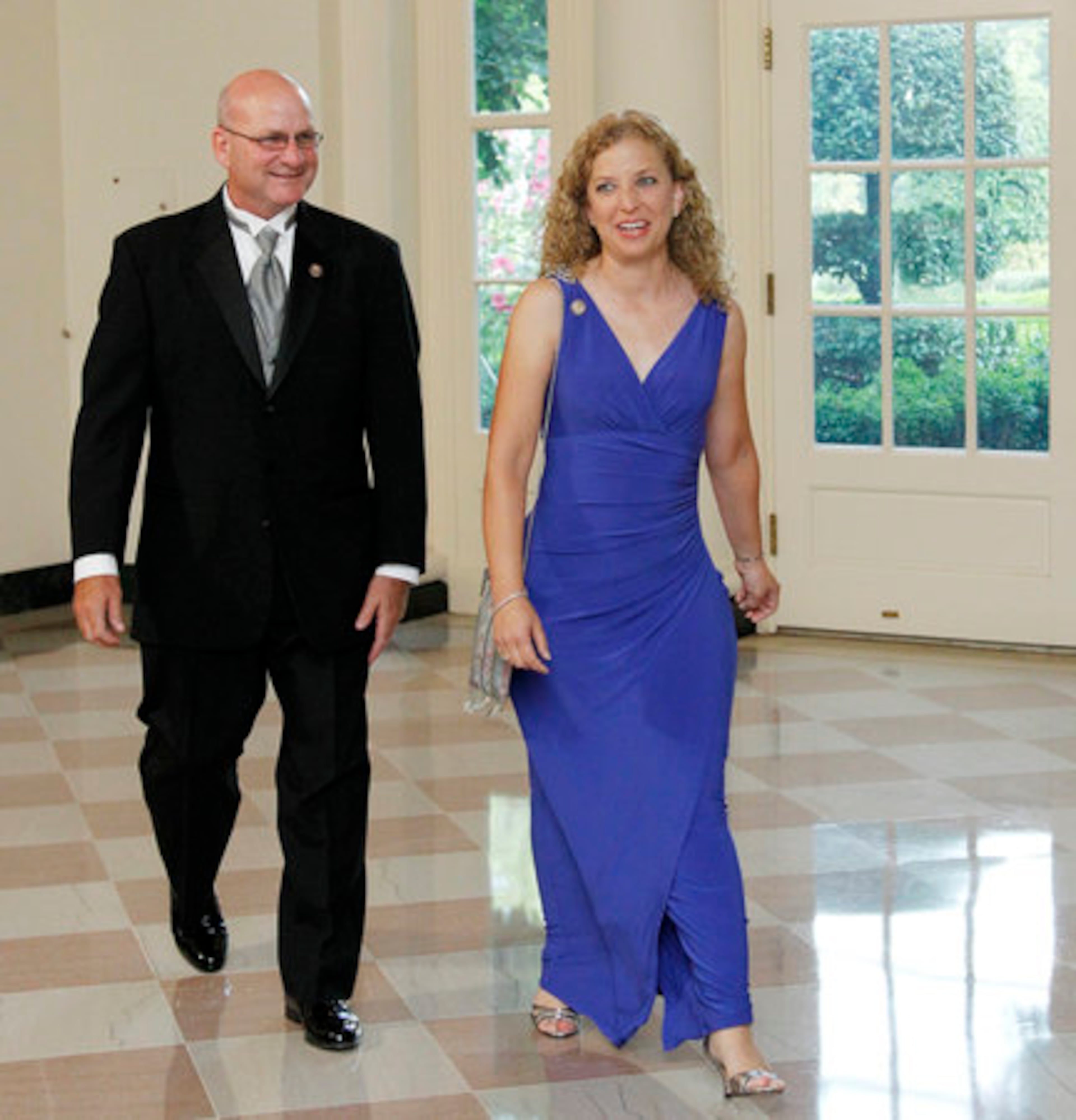 Rep. Debbie Wasserman Schultz, D-Fla., and her husband Steven Schultz.