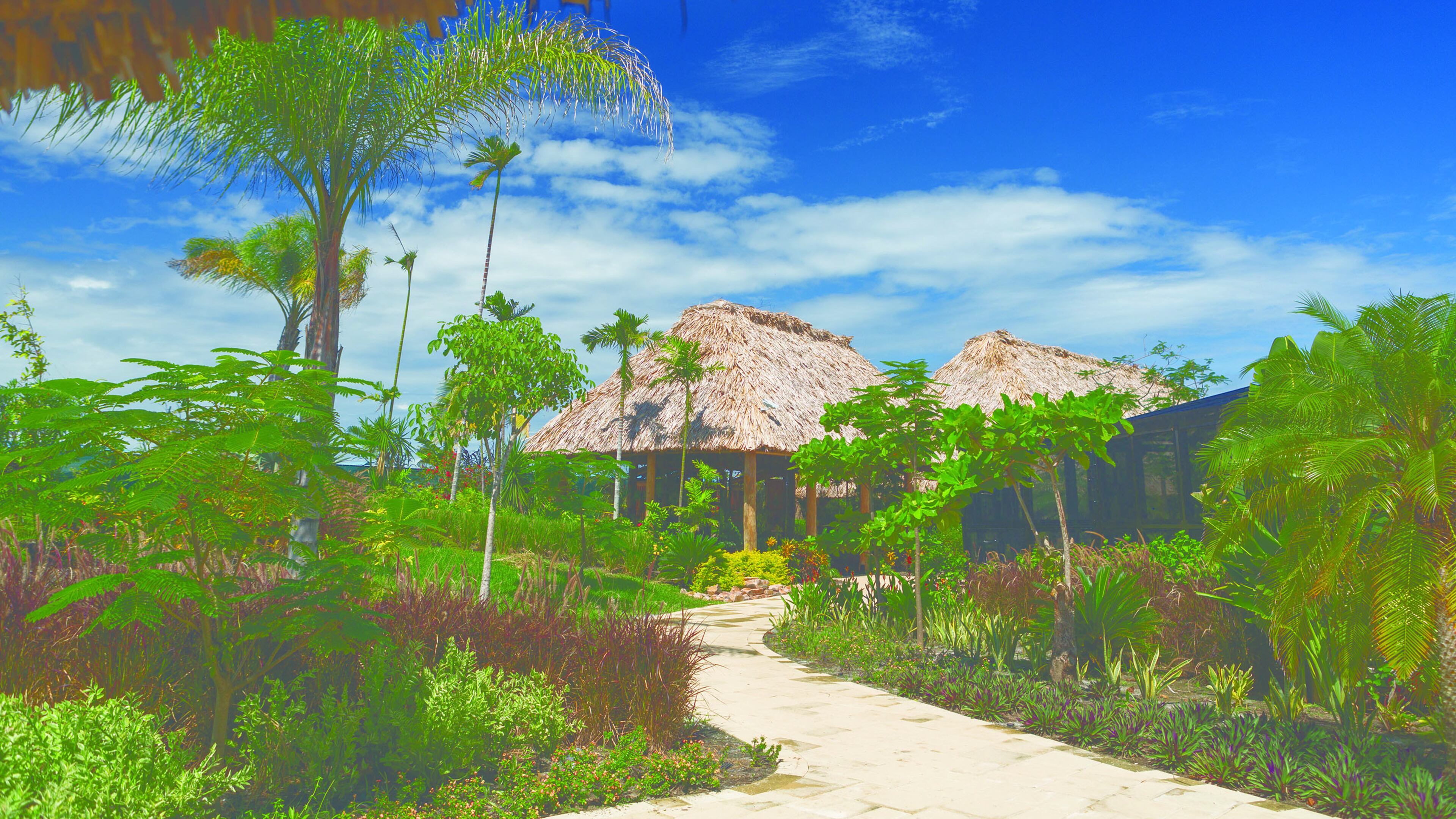 Nature Center at a Norwegian Cruise destination in Harvest Caye, Belize. (Norwegian Cruise/TNS)